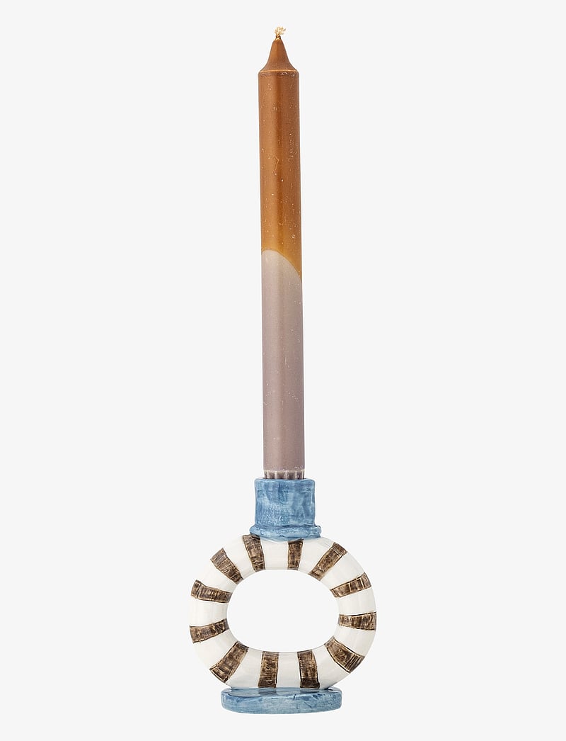 Bloomingville - Tacana Candle Holder - kerzenständer - blue - 2