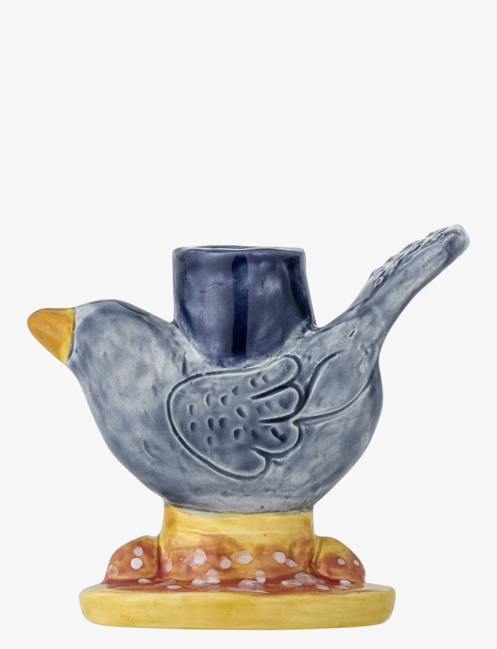 Bloomingville - Ainsa Candle Holder - küünlajalad - blue - 0