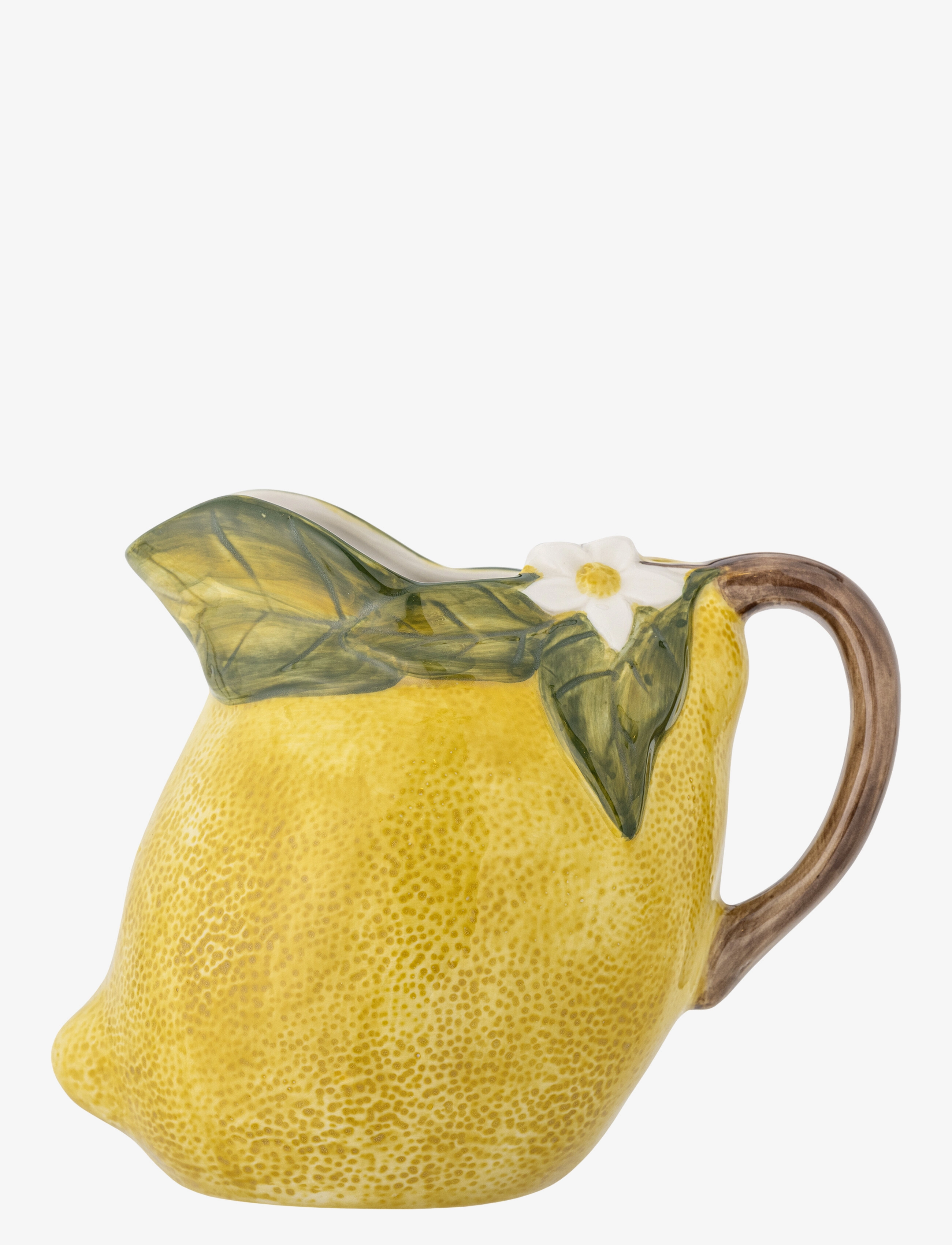 Bloomingville Limone Jug, Vandkaraffel og -kande, Gul, Str: 1.34 L
