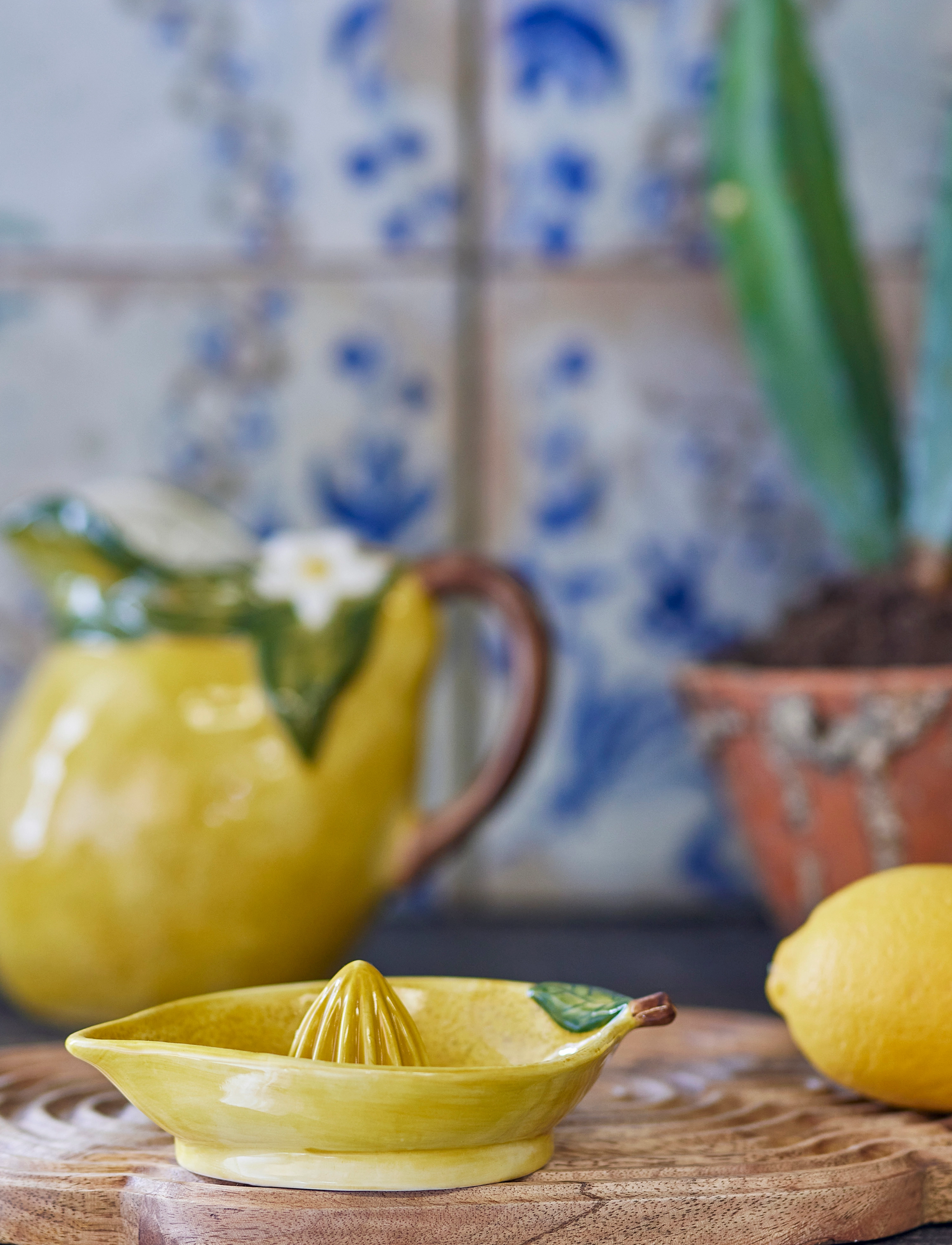 Bloomingville - Limone Lemon Juicer - zitruspressen - yellow - 5