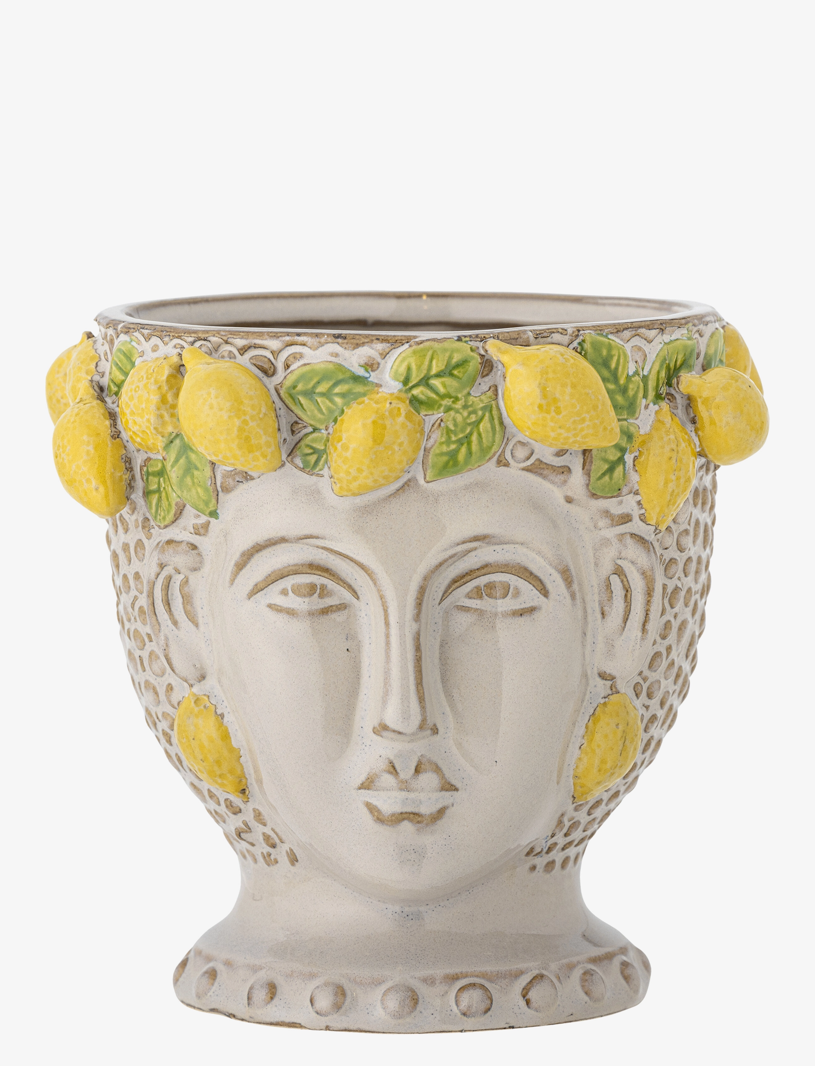 Bloomingville Limone Flowerpot, Flower Pots, Multi/mønstret, Str: Ø 16.5 cm