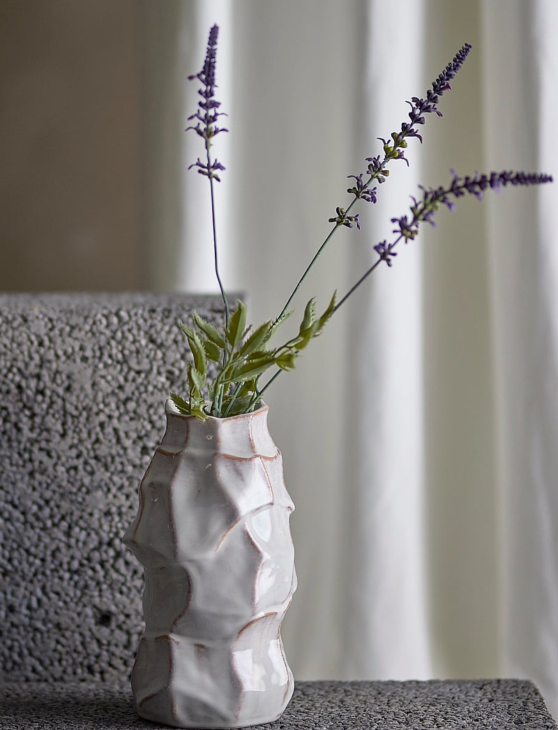 Bloomingville - Dolores Vase - vasar - white - 0