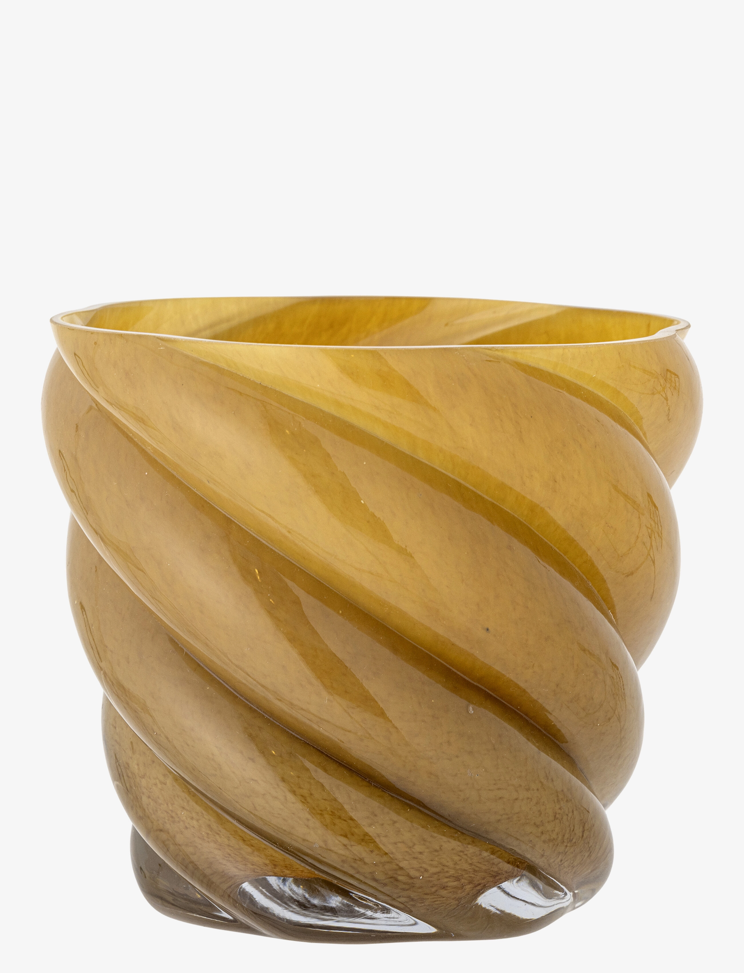Bloomingville Callo Flowerpot, Lille vase, Gul, Str: Ø 17 cm