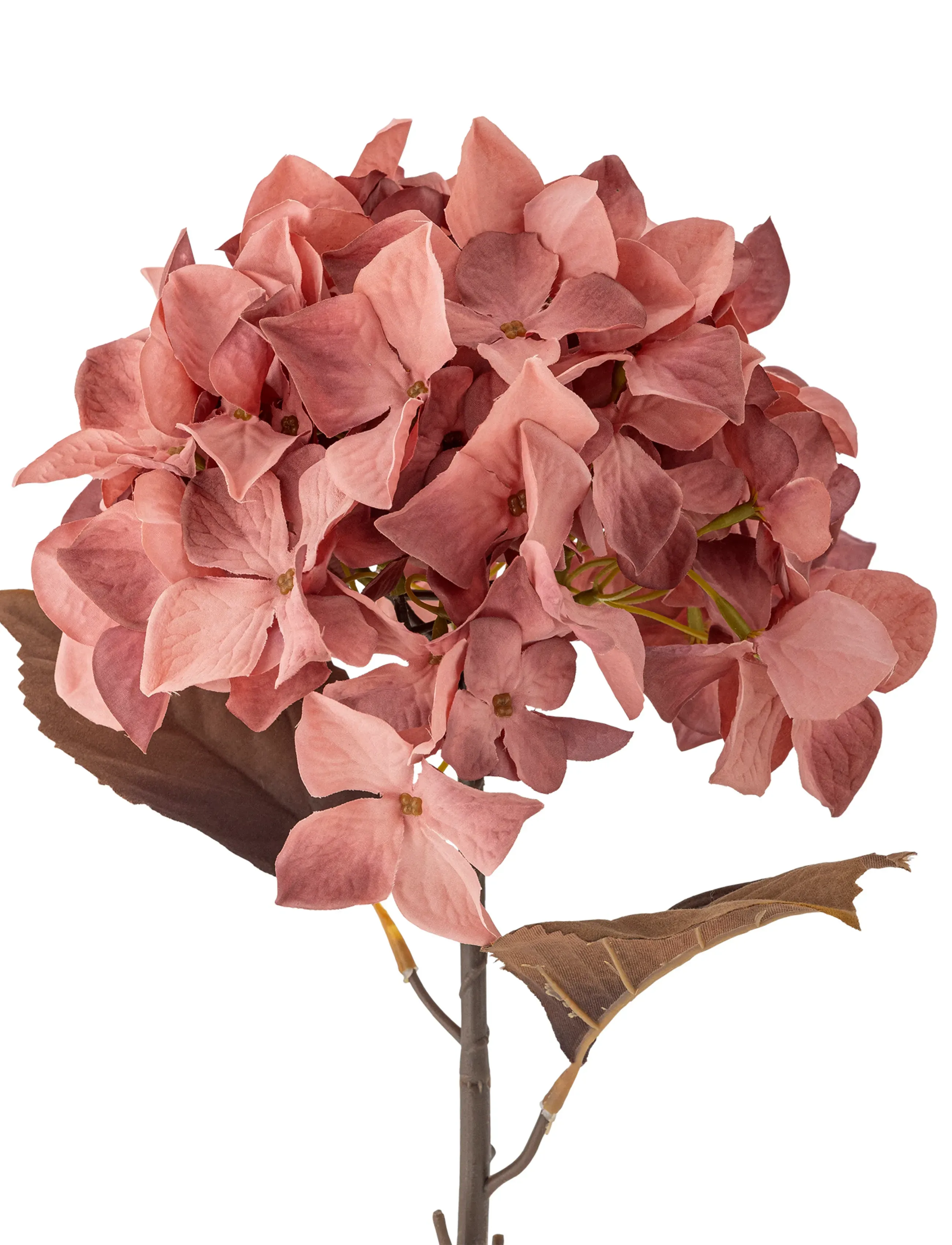 Bloomingville - Hydrangea Stem - valentinsgaver - red - 4