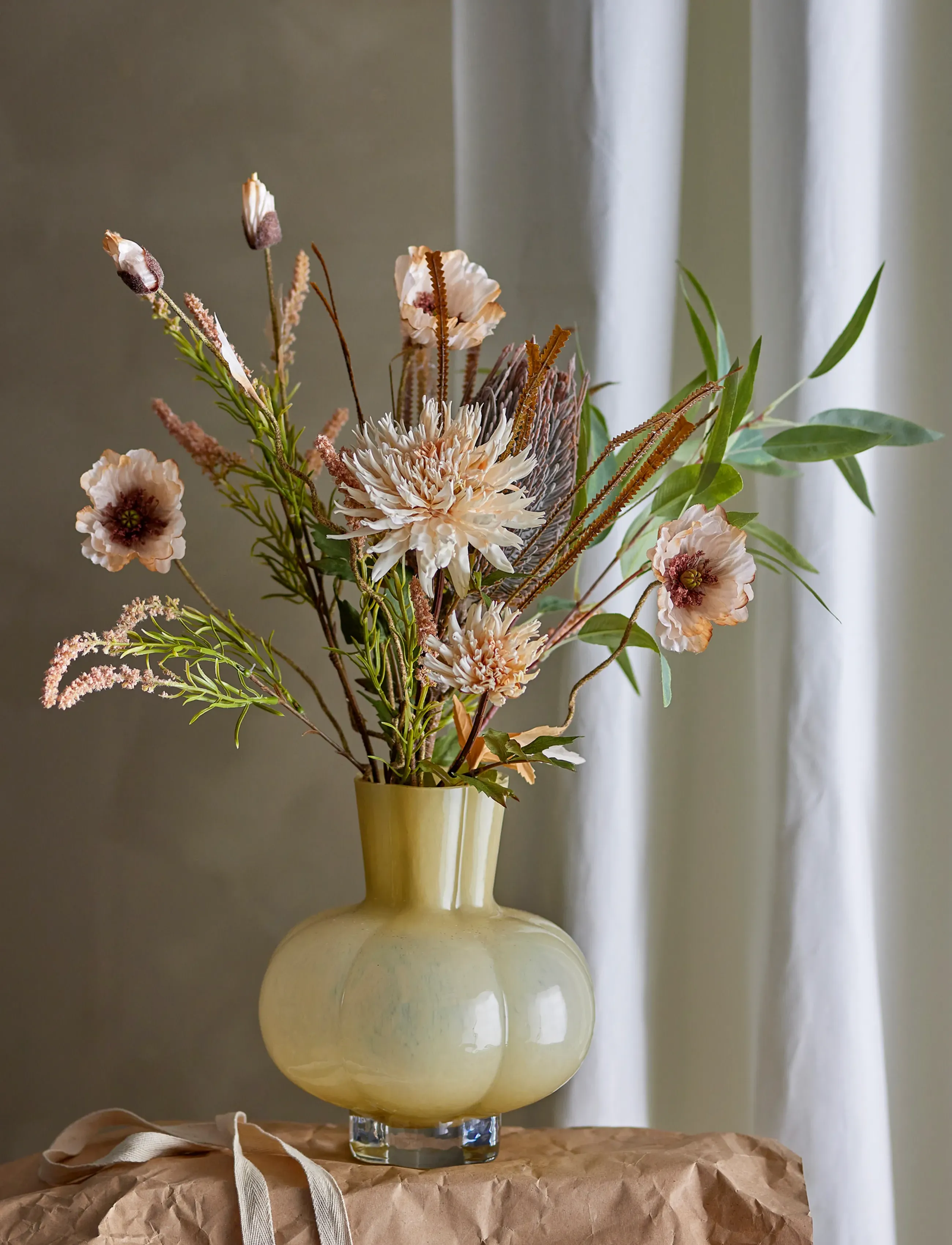 Bloomingville - Poppy Stem - valentines day gifts - cream - 4