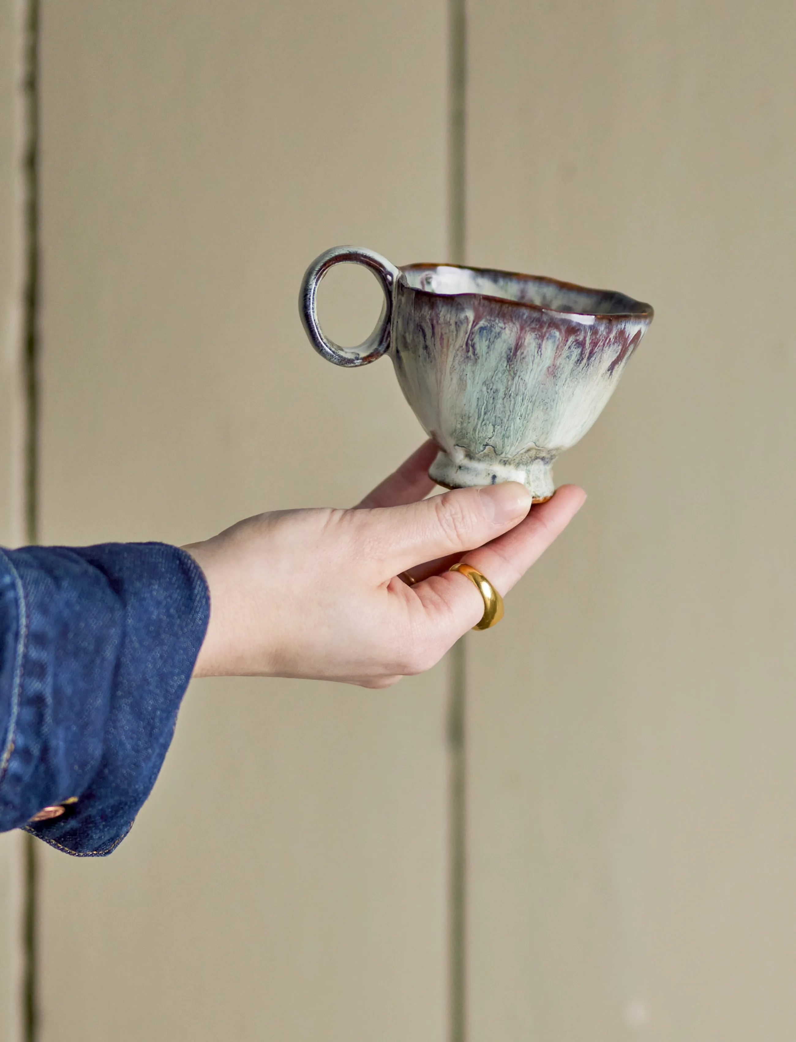 Bloomingville - Imogen Cup - grey - 2