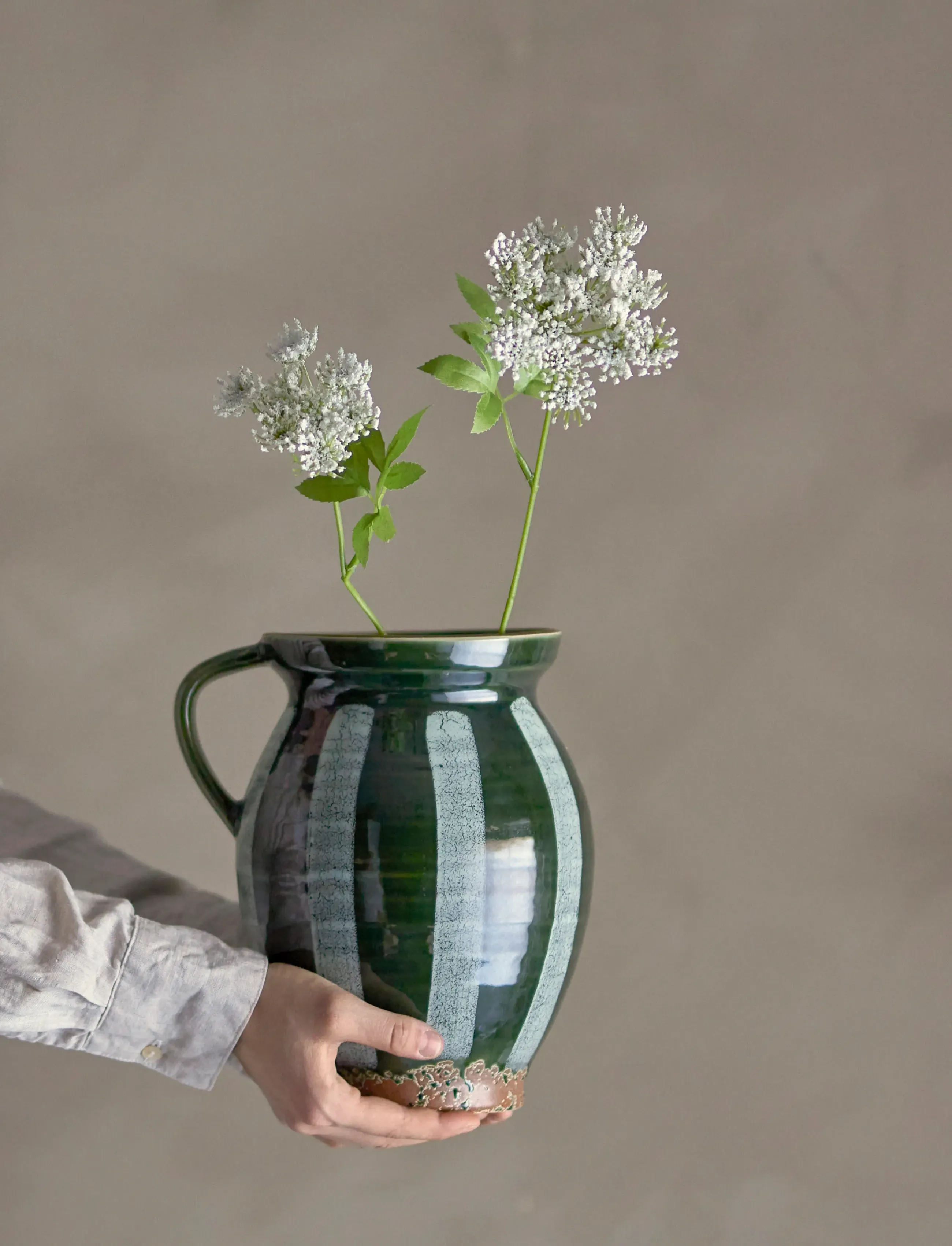 Bloomingville Fennel Stem, H66 cm, Decoration, Weiß - Dried & Fake Flowers, Homeware