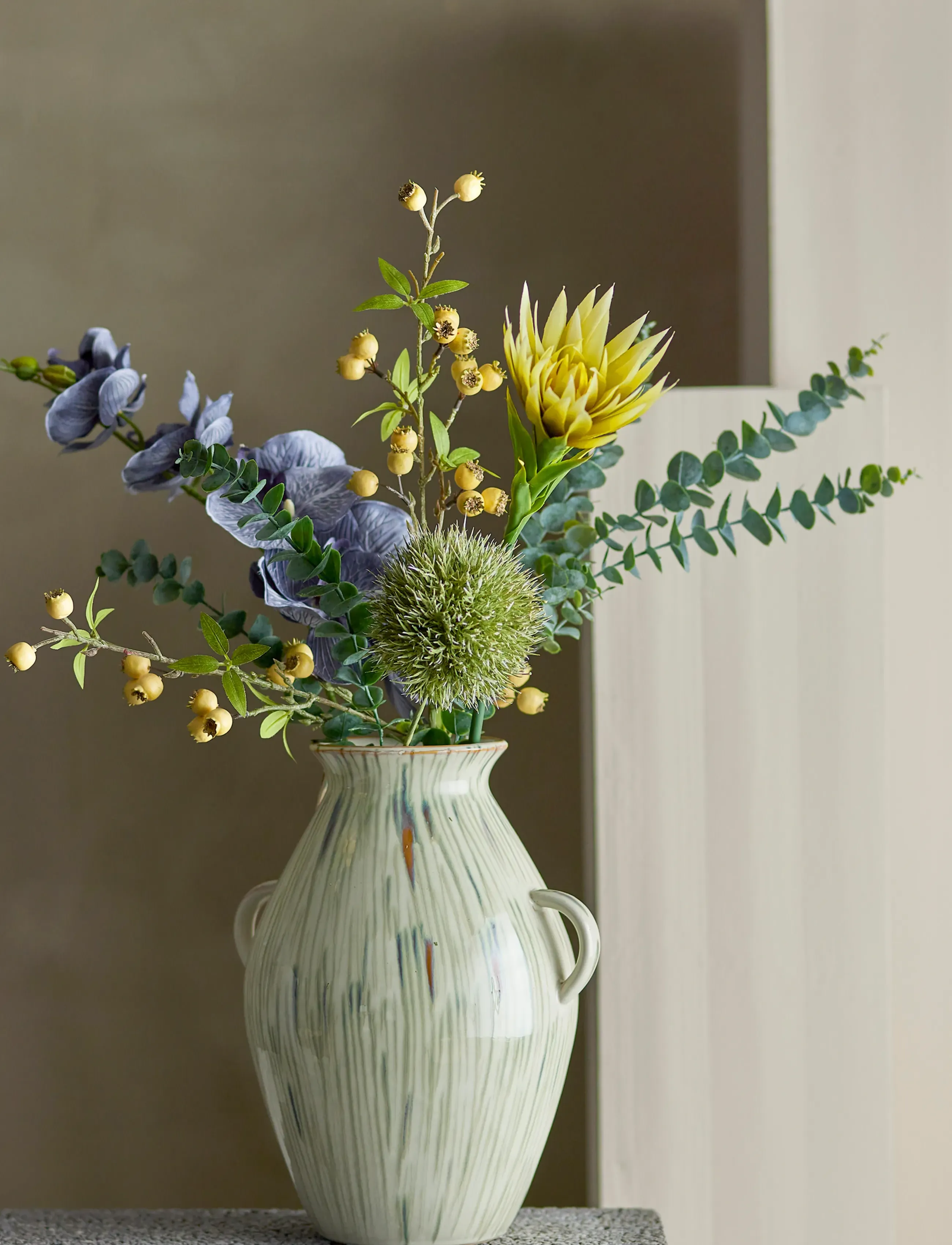 Bloomingville Lily Stem, H76 cm, Decoration, Weiß - Dried & Fake Flowers, Homeware