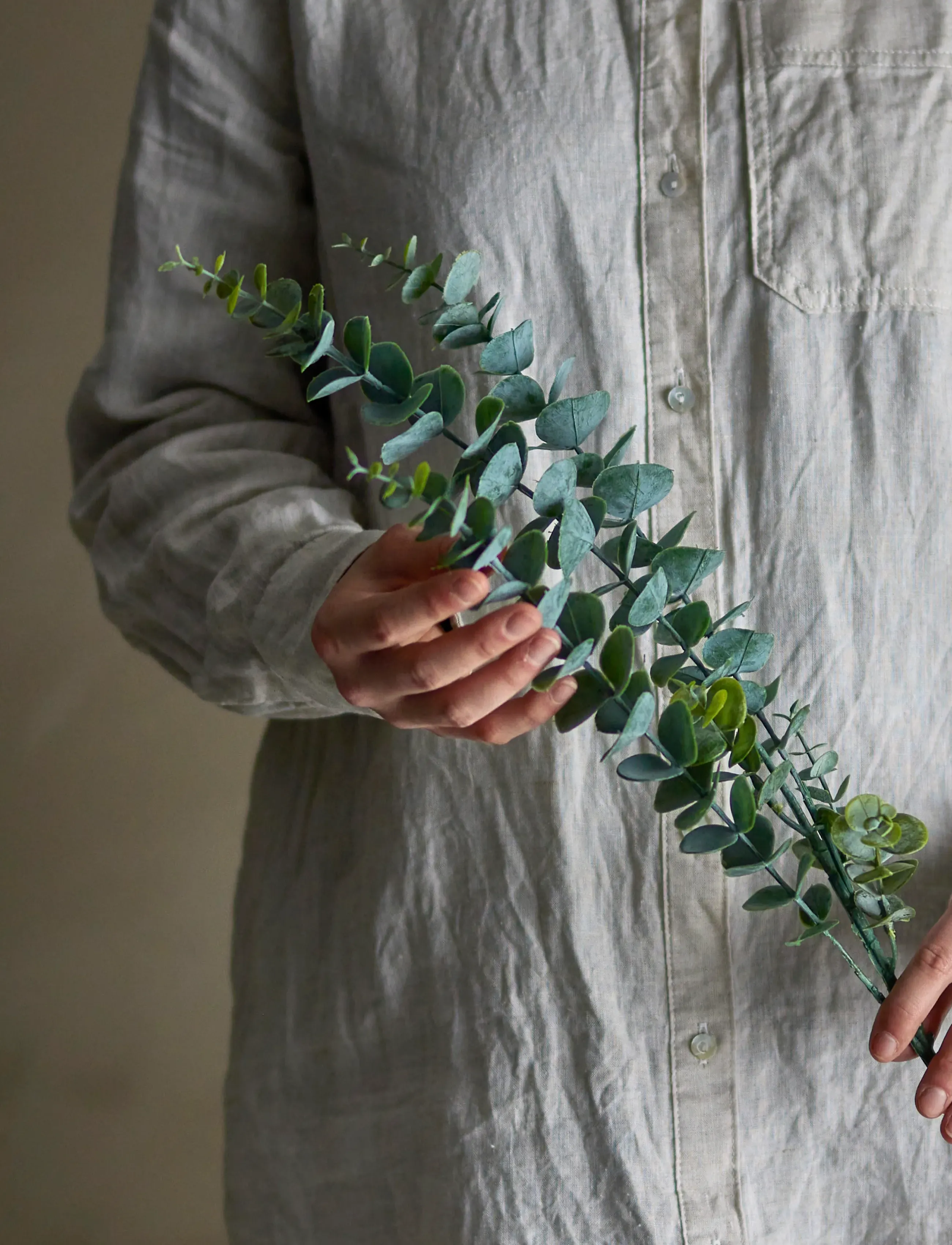 Bloomingville Eucalyptus Stem, H76 cm, Decoration, Grün - Dried & Fake Flowers, Homeware
