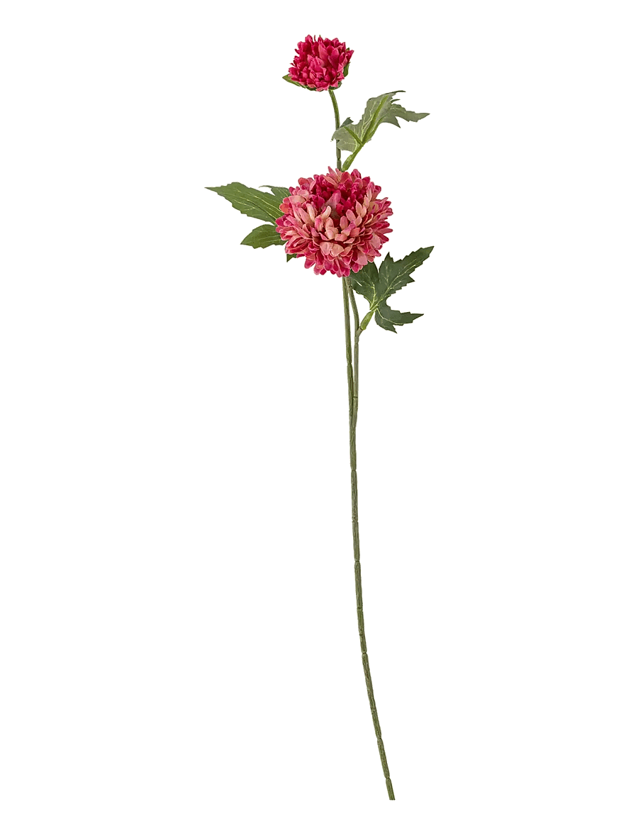 Bloomingville - Chrysantemum Stem - valentinstaggeschenke - red - 1