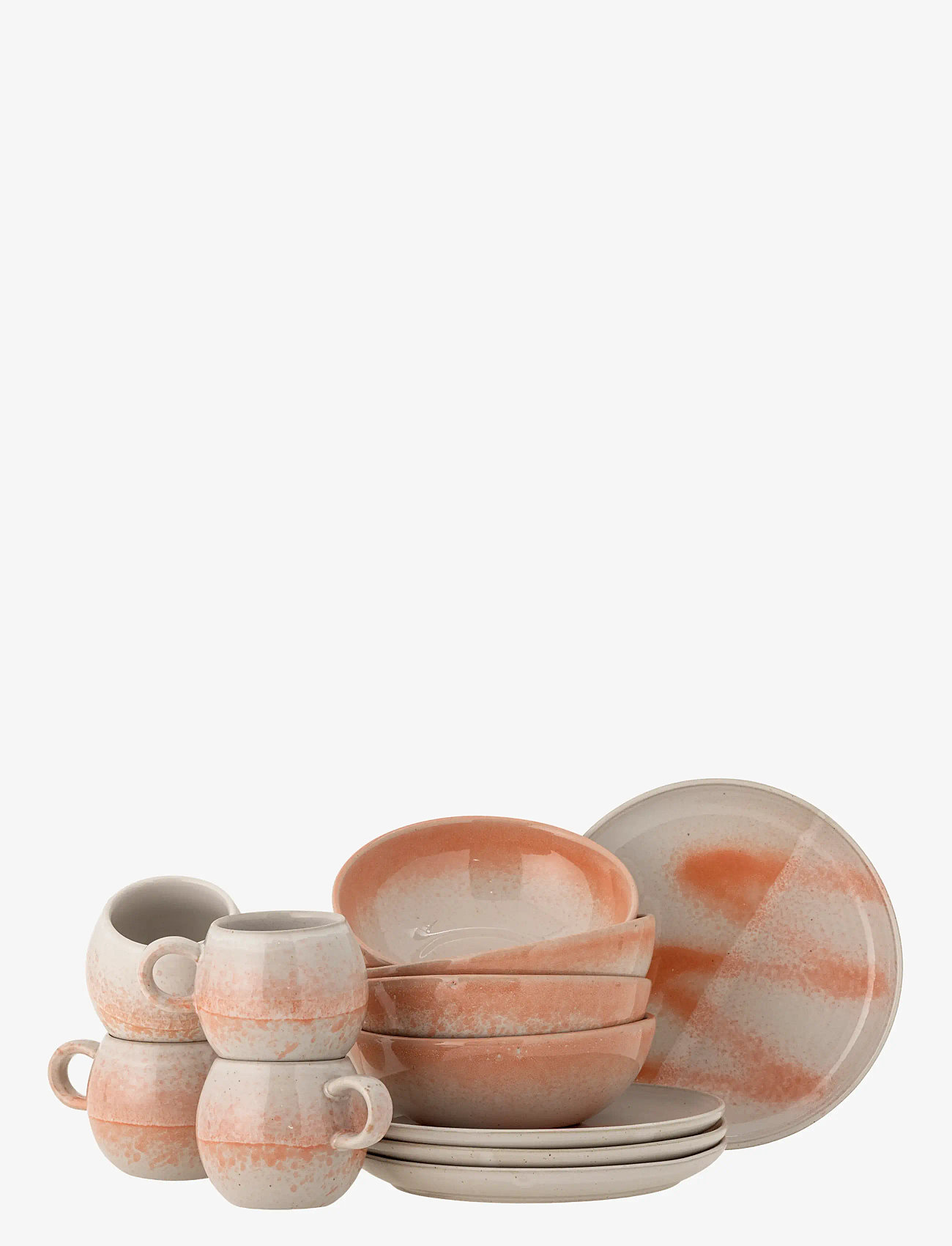 Bloomingville - Paula Breakfast Set - køb efter pris - orange - 0