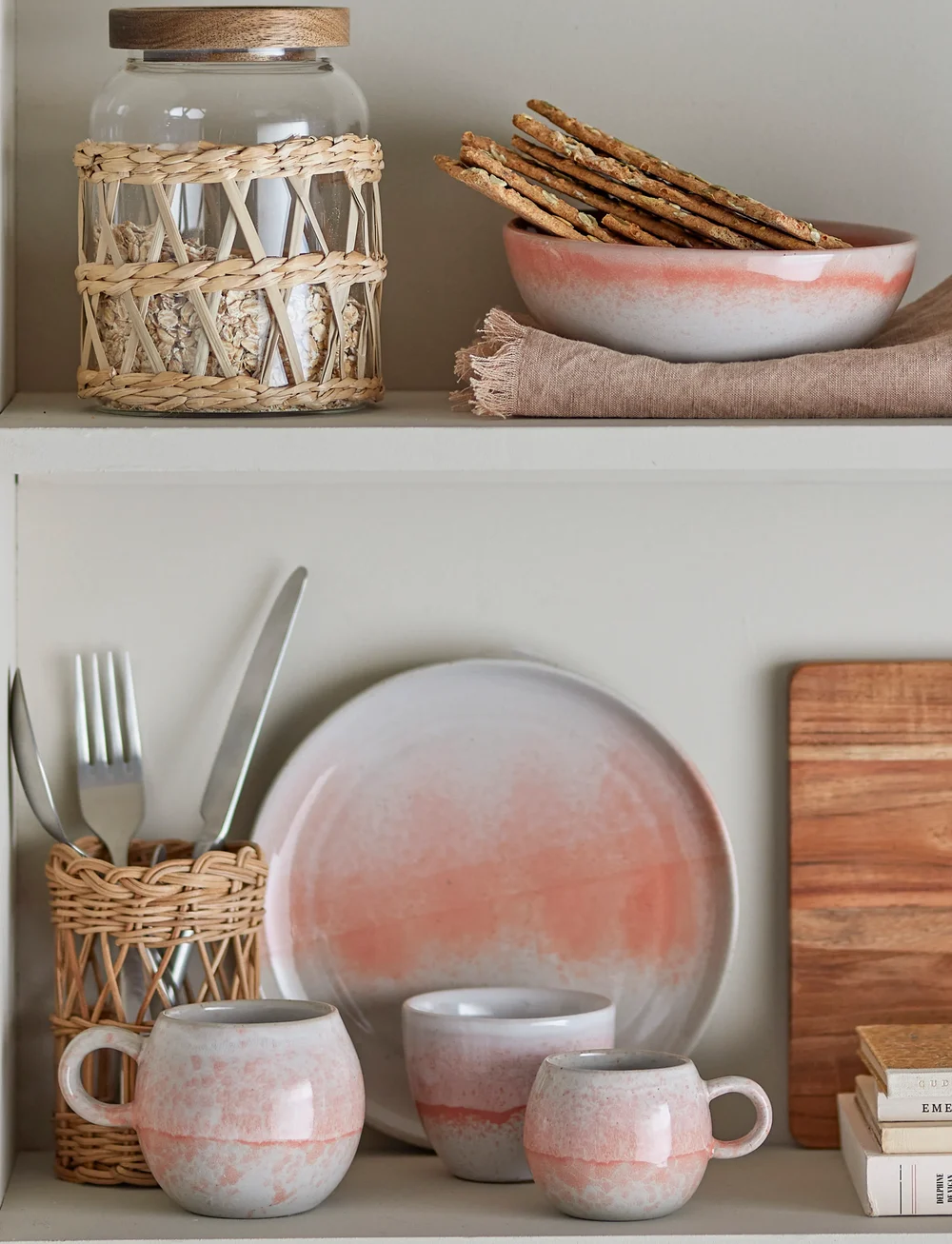 Bloomingville - Paula Breakfast Set - nach preis einkaufen - orange - 4