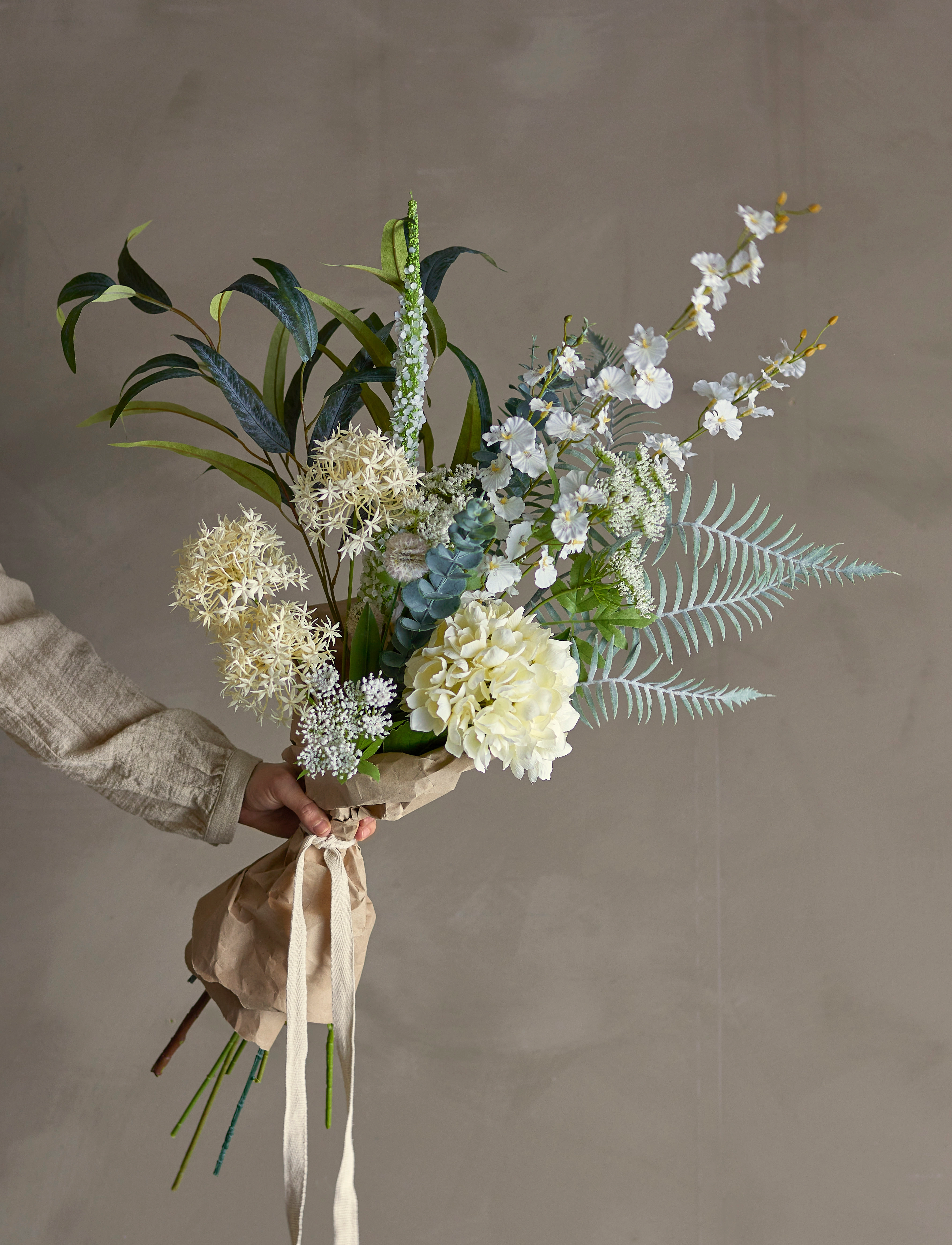 Bloomingville Symphonie Bouquets, Ø 30 cm, Decoration, Mehrfarbig/gemustert - Paper Flowers, Homeware