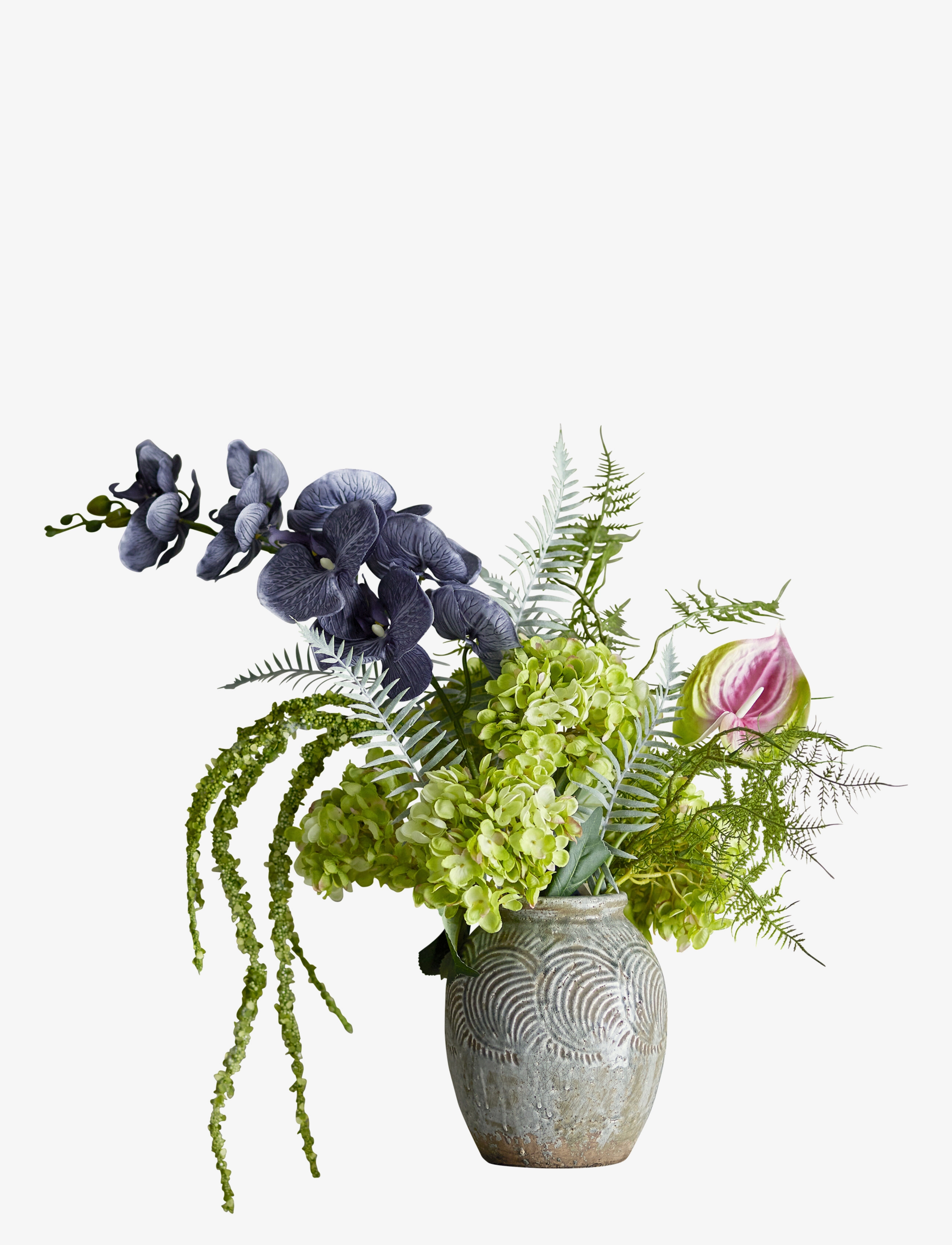 Bloomingville - Poetry Bouquet - tørrede blomster - green - 1