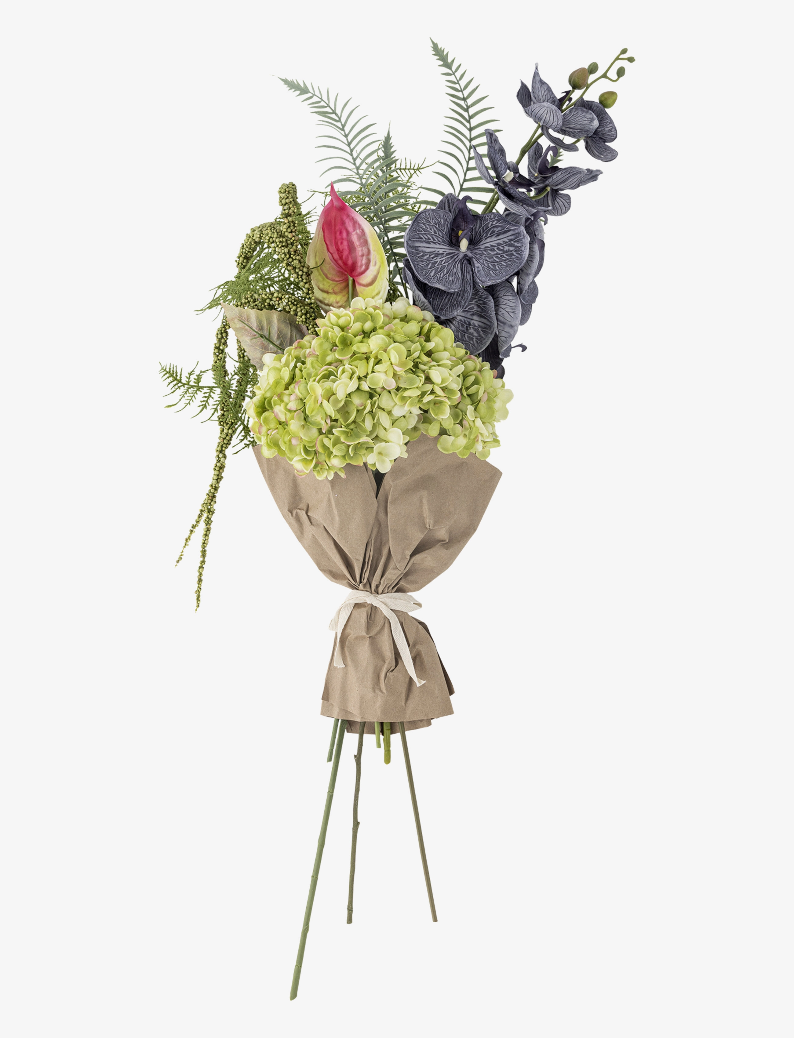 Bloomingville - Poetry Bouquet - tørrede blomster - green - 2