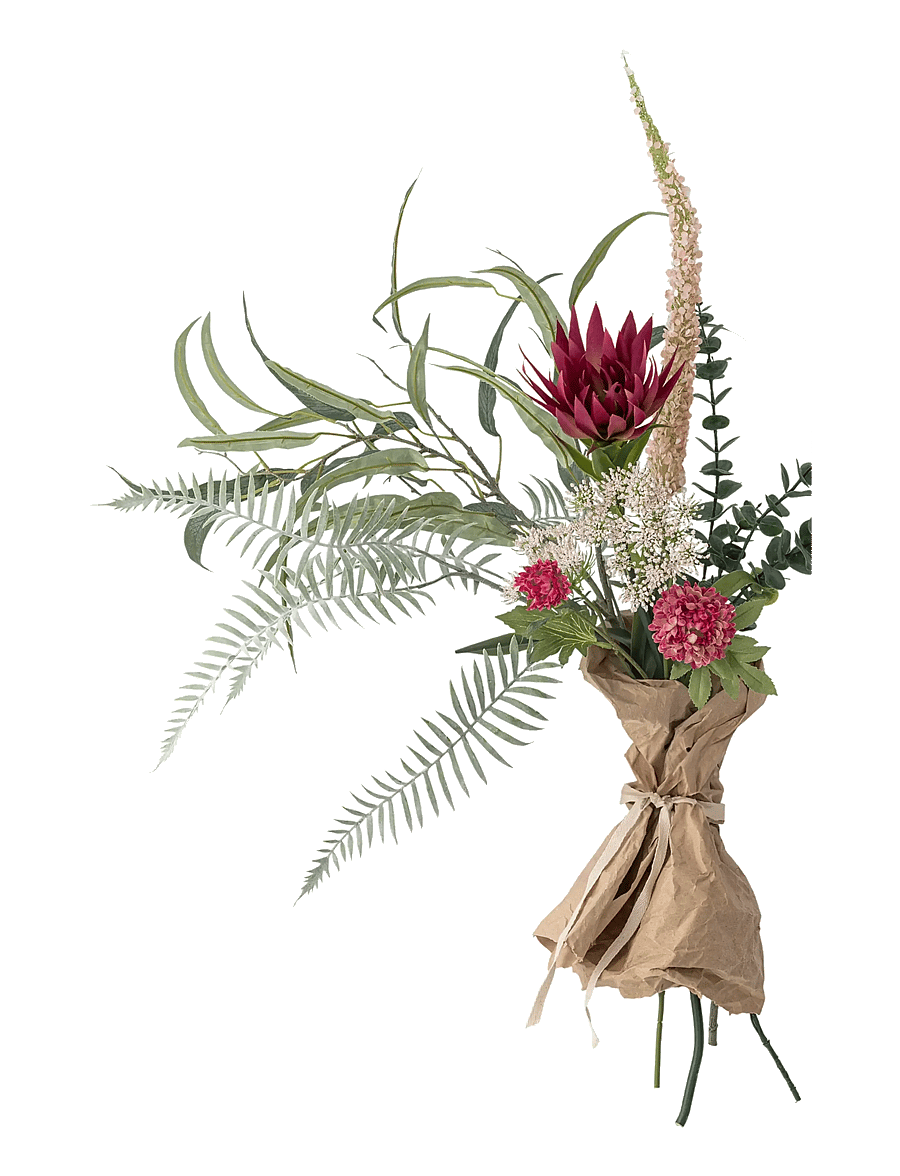 Bloomingville - Crown Bouquet - valentinstaggeschenke - red - 1