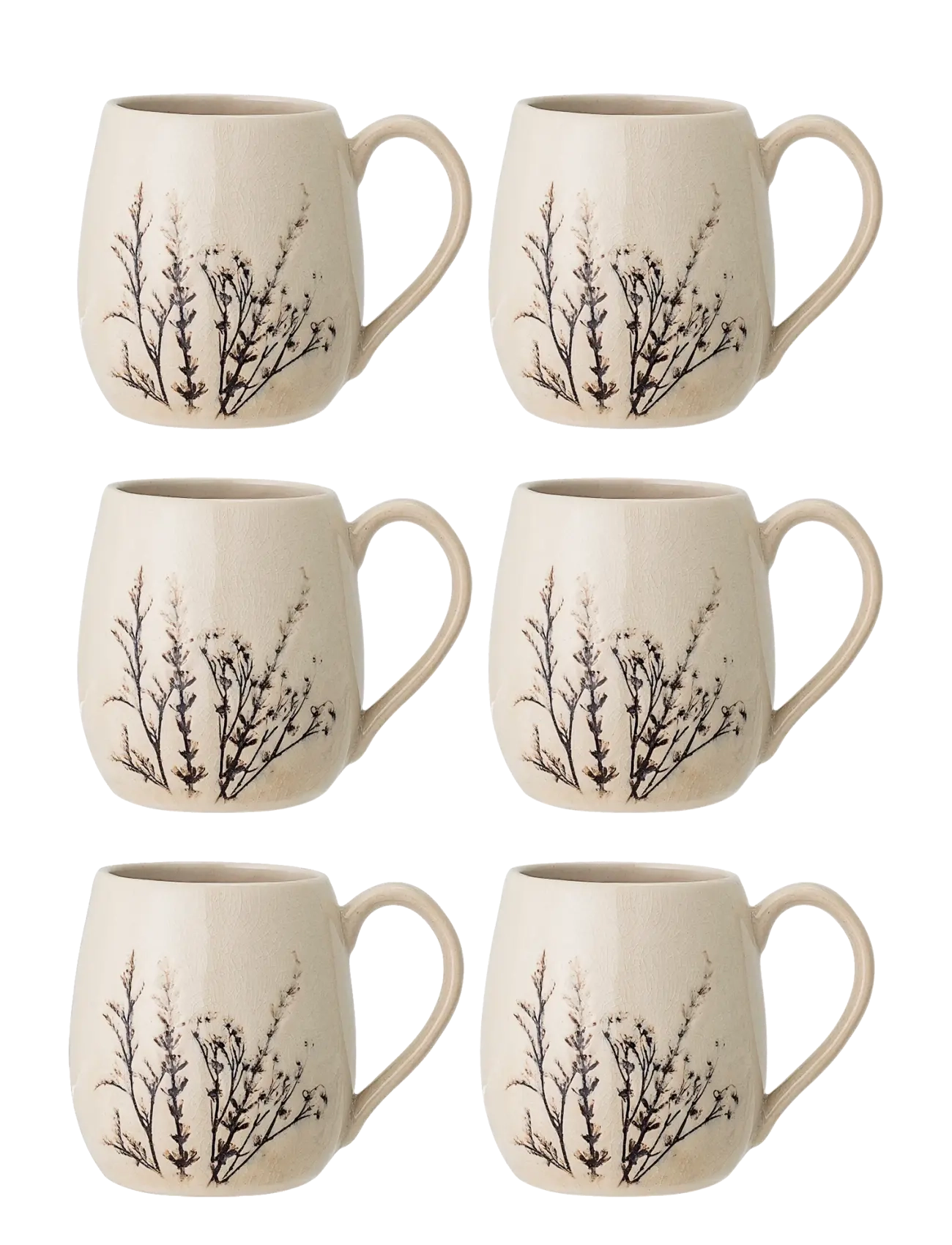BLOOMINGVILLE Bea Mug, Multipack Cream - 40 CL - Unisex