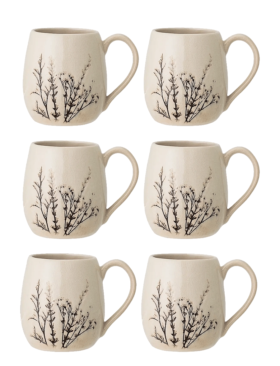 Bloomingville - Bea Mug, Multipack - kohvitassid - nature - 1