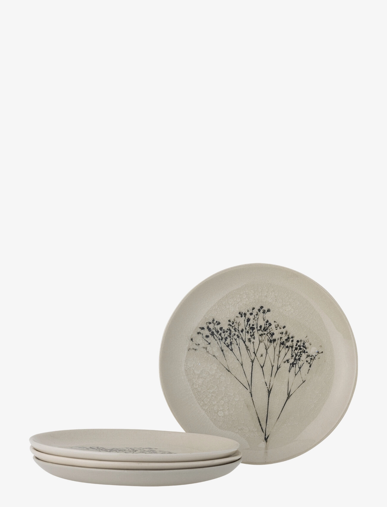 Bloomingville Bea Plate, Small Plade, Beige, Str: Ø 22 CM