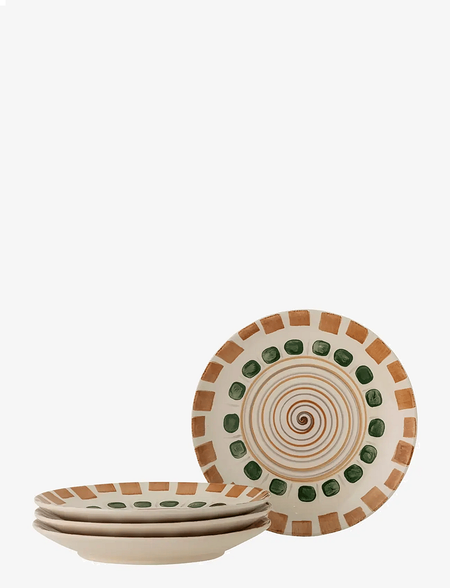 Bloomingville - Shama Plate - väikesed taldrikud - green - 1