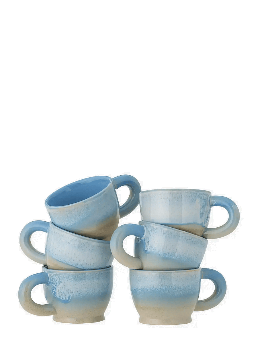 Bloomingville - Safie Mug - kaffetassen - blue - 1