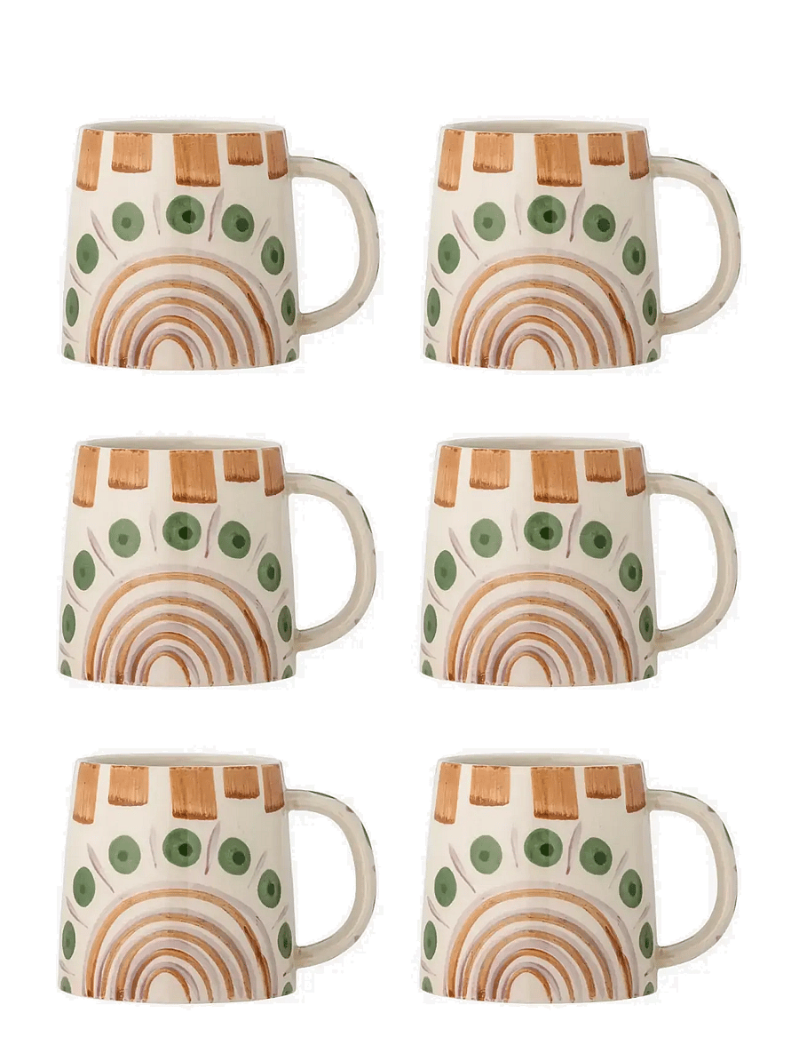 Bloomingville - Shama Mug - kohvitassid - green - 0