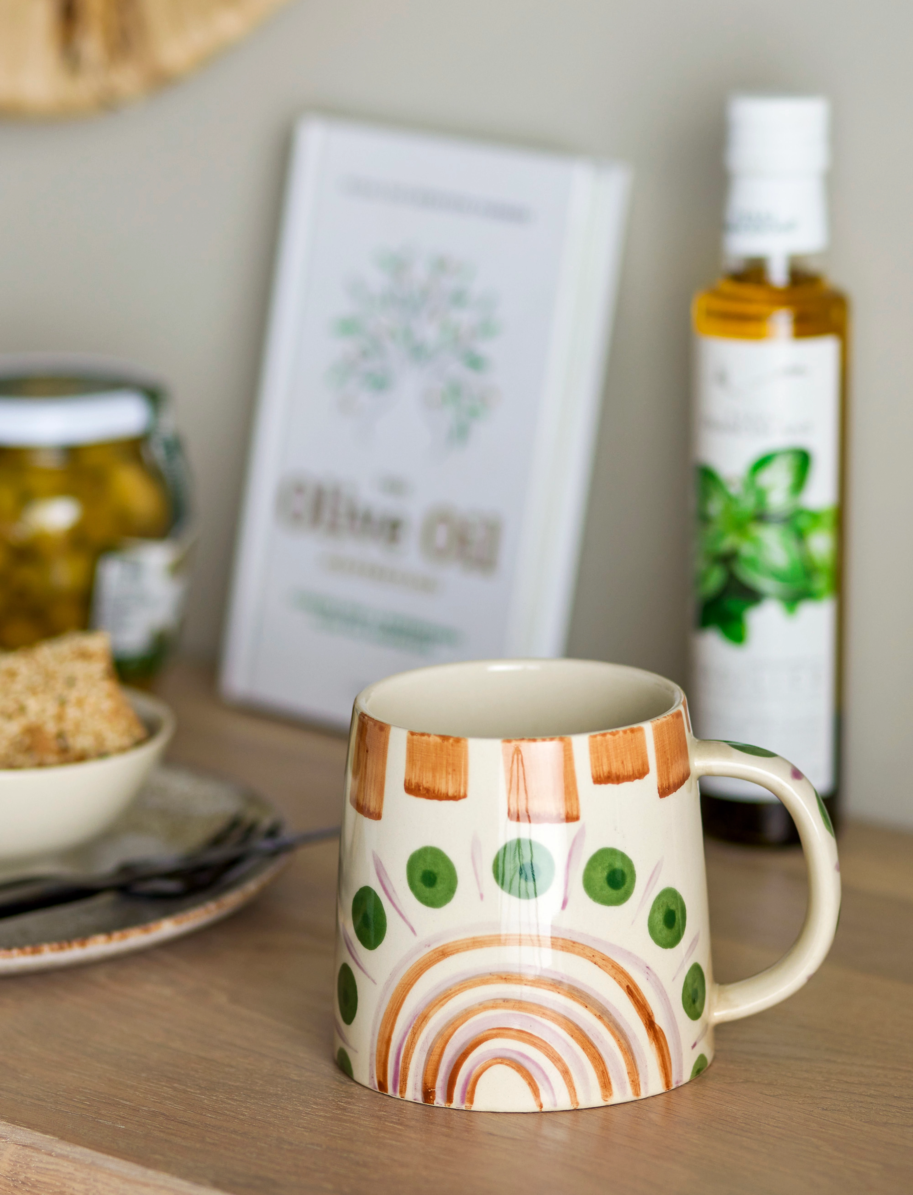 Bloomingville - Shama Mug - kohvitassid - green - 2