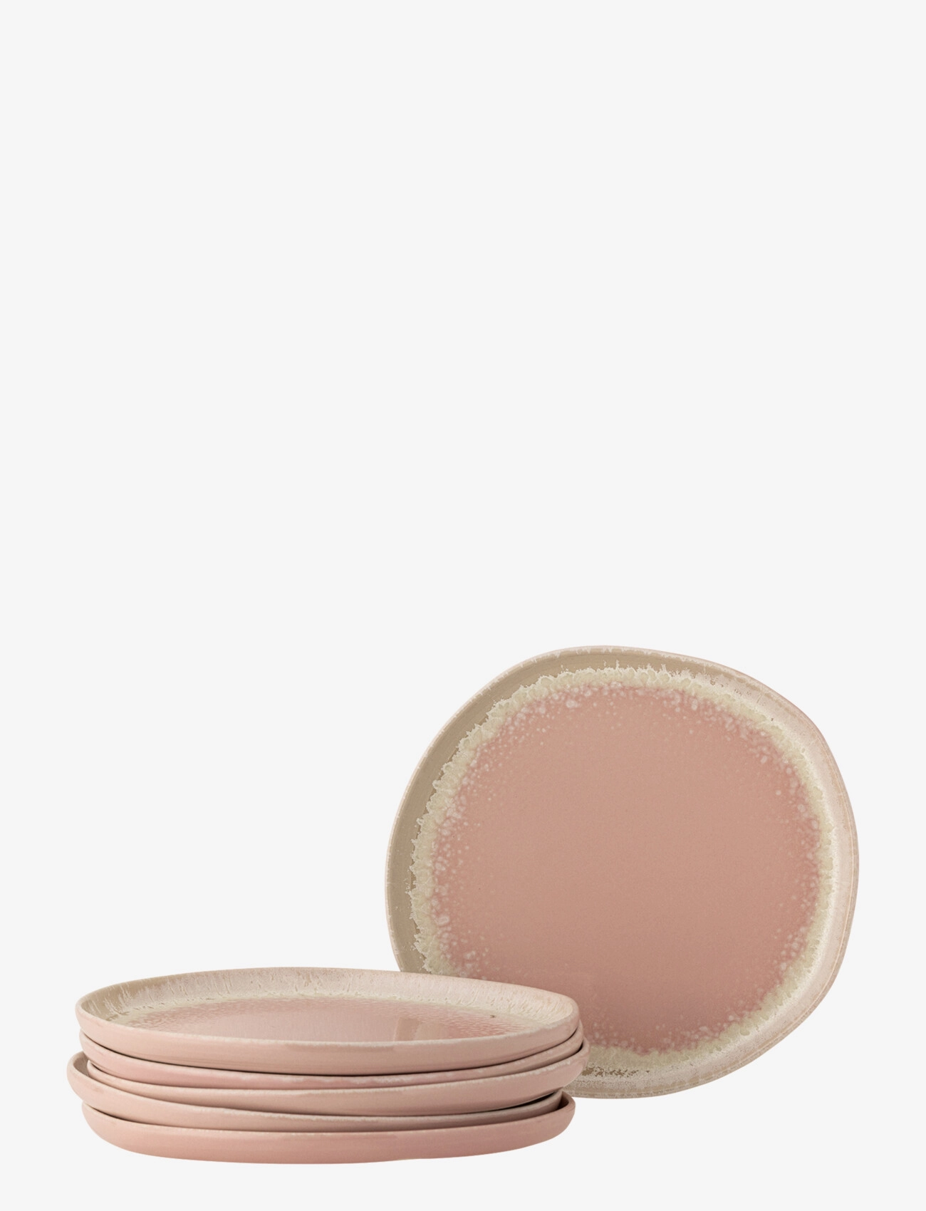 Bloomingville Louisa Plate - Tallrikar - ROSE / pink/rose