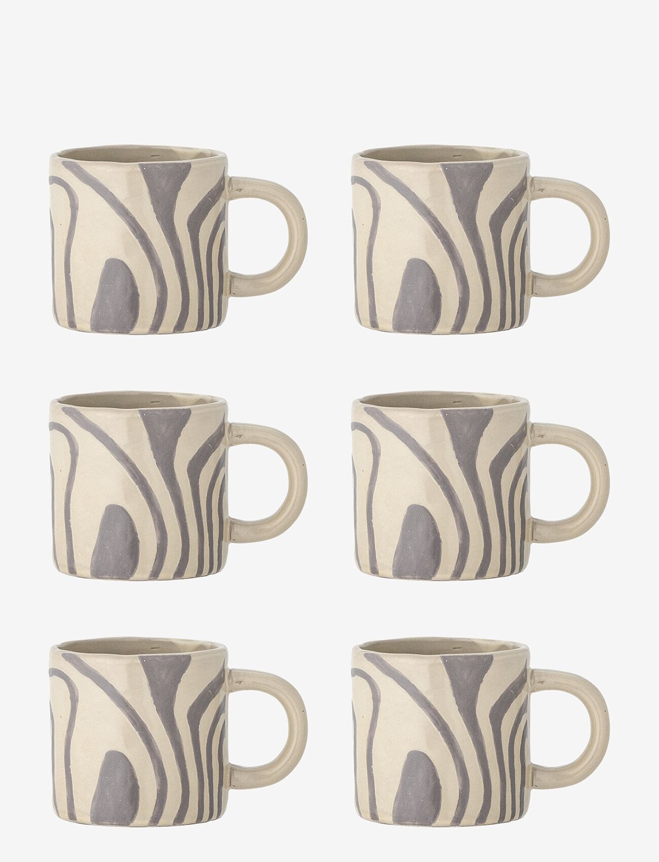Bloomingville - Ninka Mug - coffee cups - grey - 1