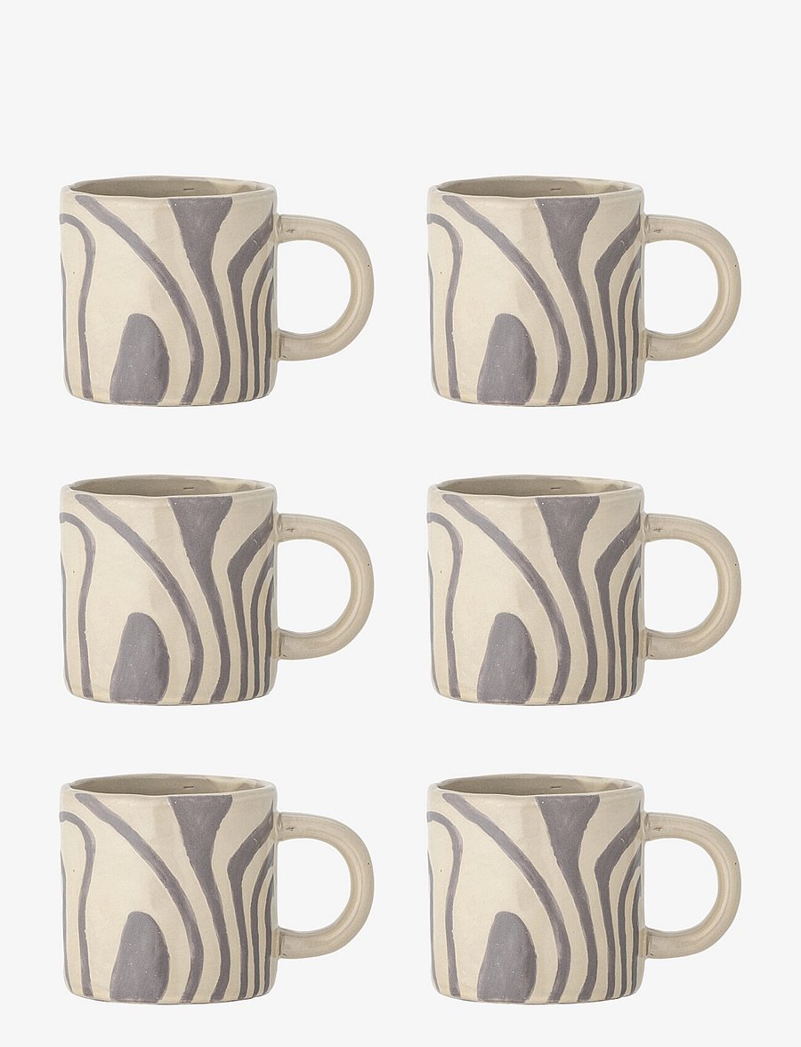 Bloomingville - Ninka Mug - kohvitassid - grey - 0