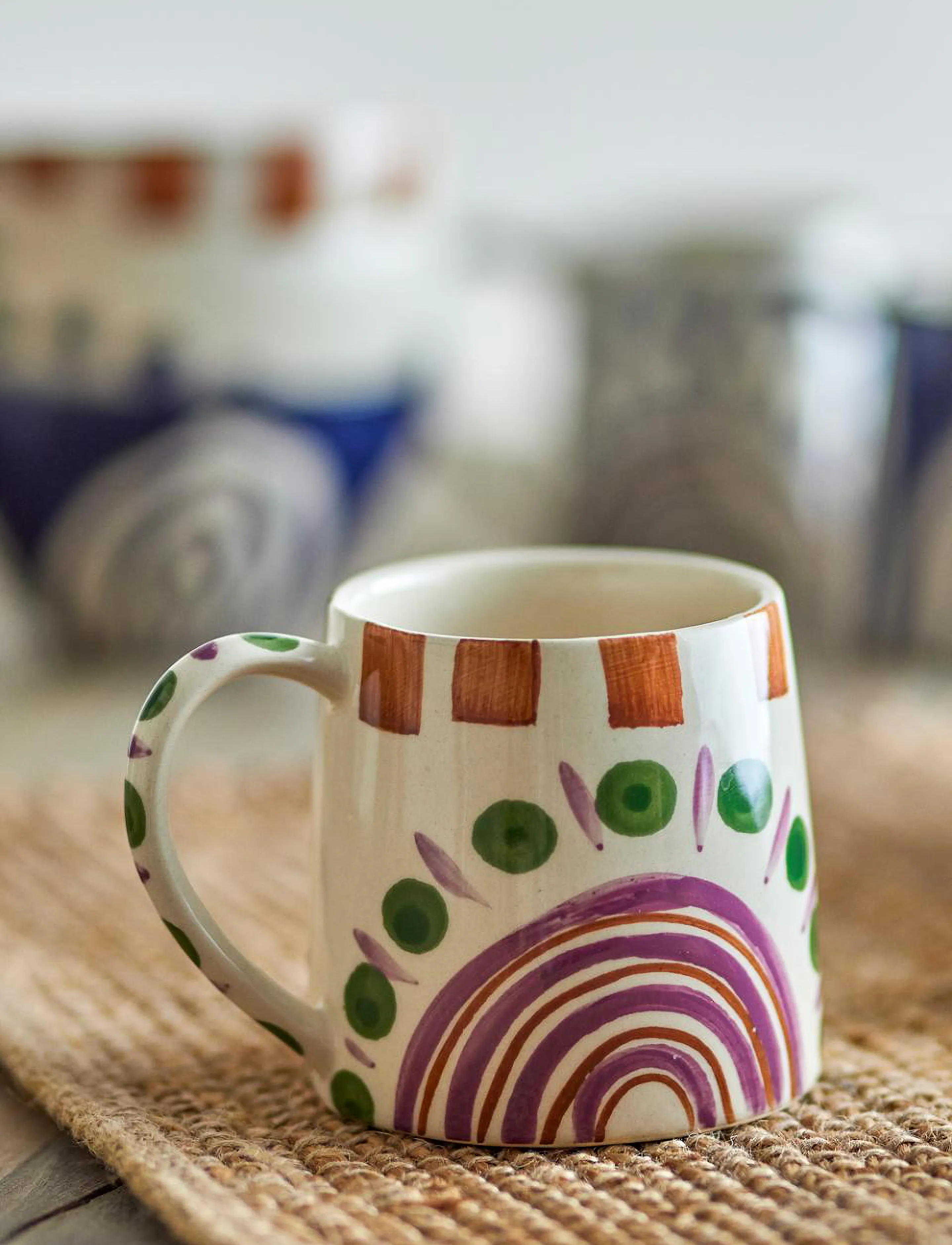 Bloomingville Shama Cup, Ø 8 cm, Beige, Kopper & Krus > Kaffekopper, Unisex
