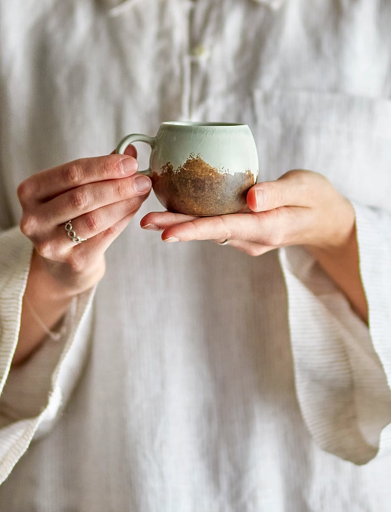 Bloomingville - Paula Espresso Cup, Brown, Stoneware - teetassid - brown - 3