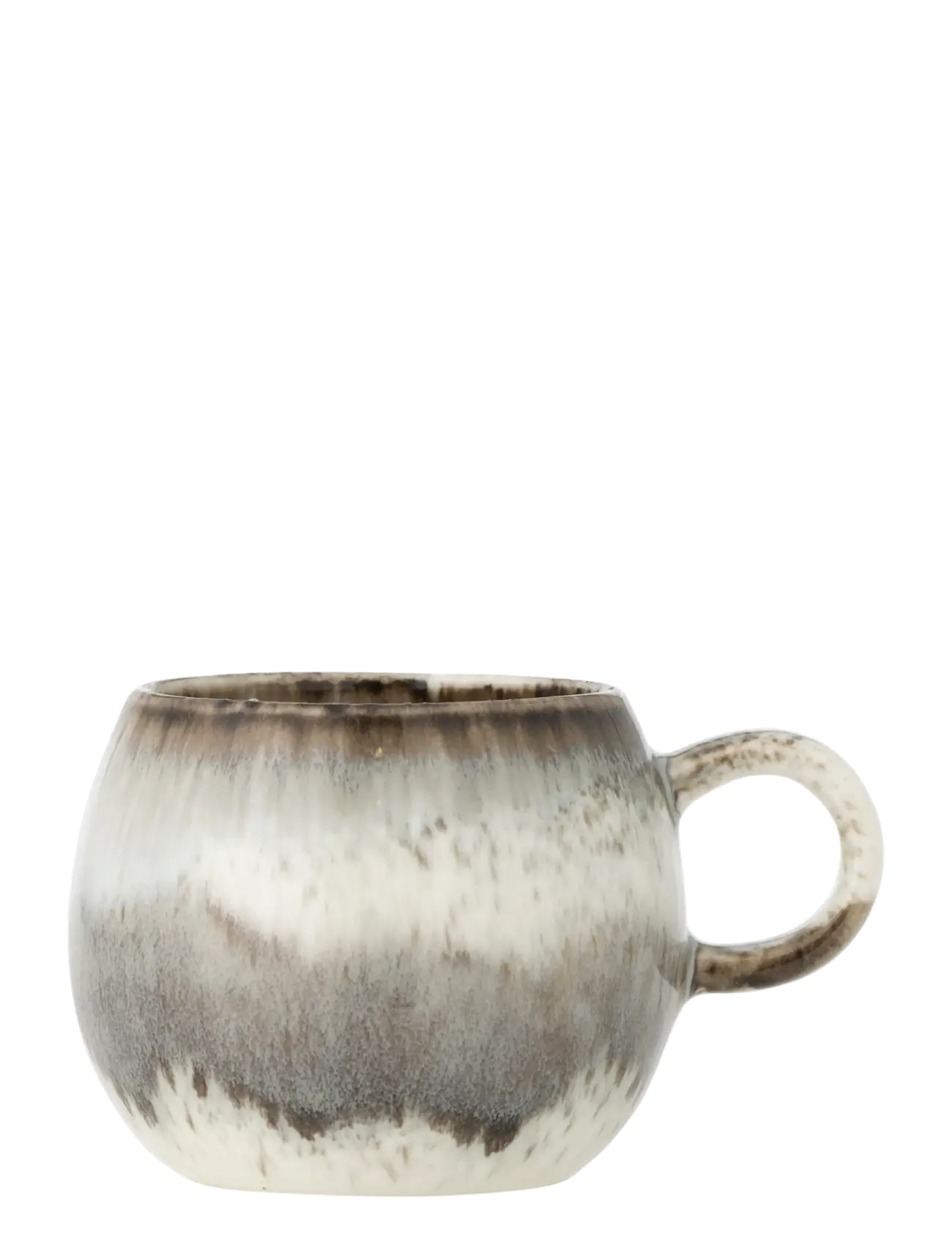 Bloomingville Paula Espresso Cup, Grey, Stoneware - Bloomingville - GREY / grey