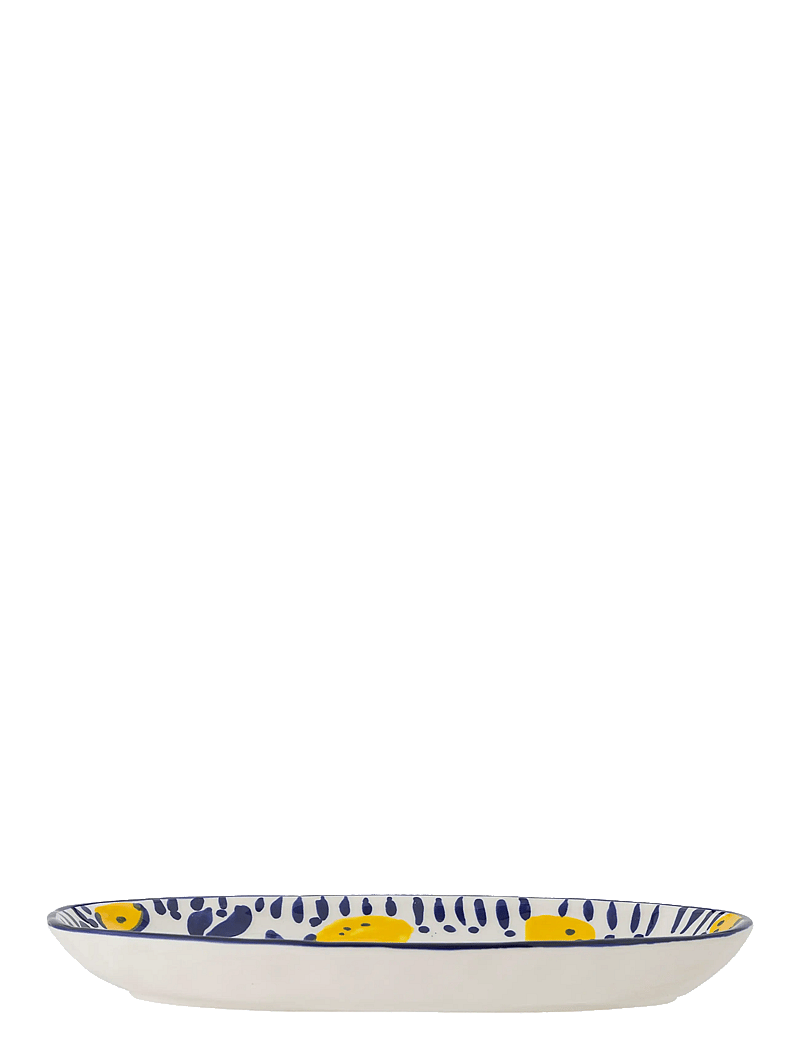 Bloomingville - Maxima Serving Plate, Blue, Stoneware - osta hinna alusel - blue - 2