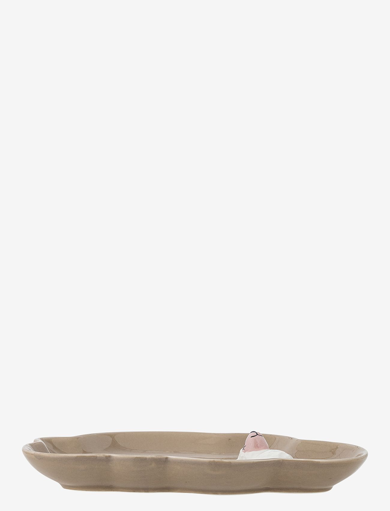 Bloomingville - Dolly Plate - tallerkner - brown - 2