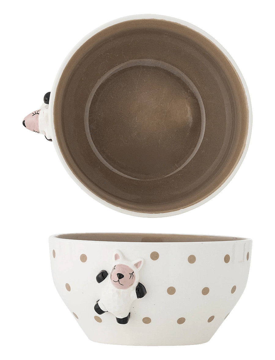 Bloomingville - Dolly Bowl - kausid - brown - 1