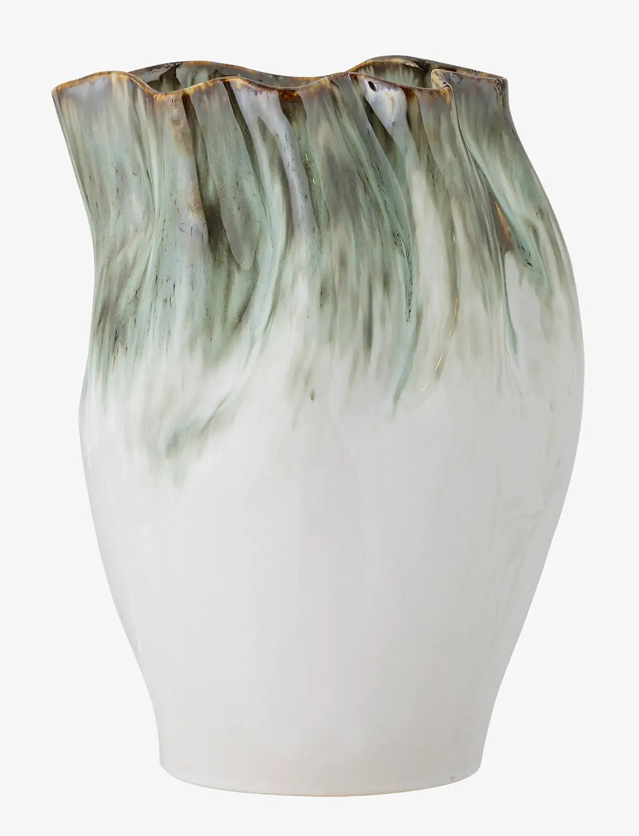 Bloomingville - Nisha Vase - vasen - green - 0