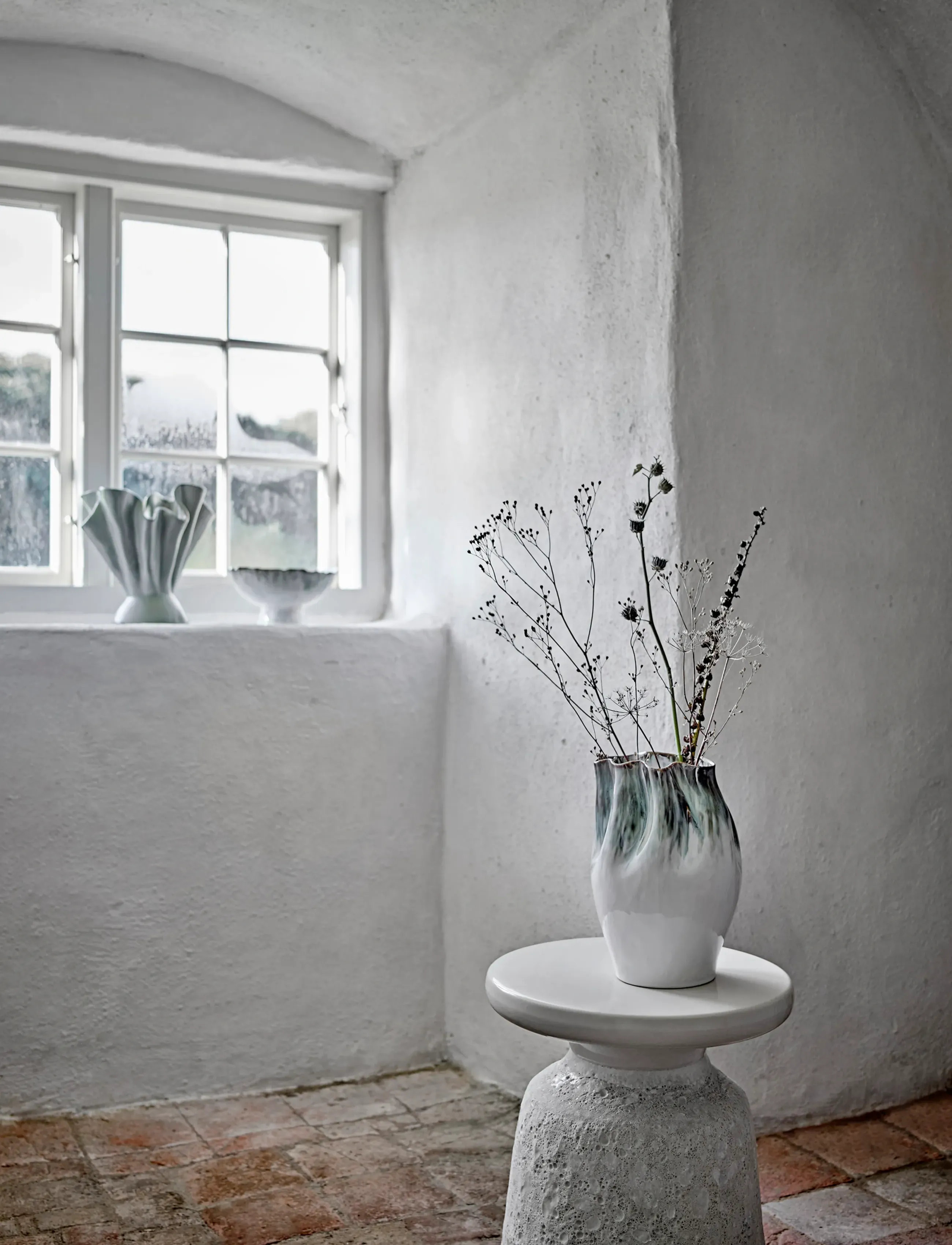 Bloomingville - Nisha Vase - najniższe ceny - green - 3