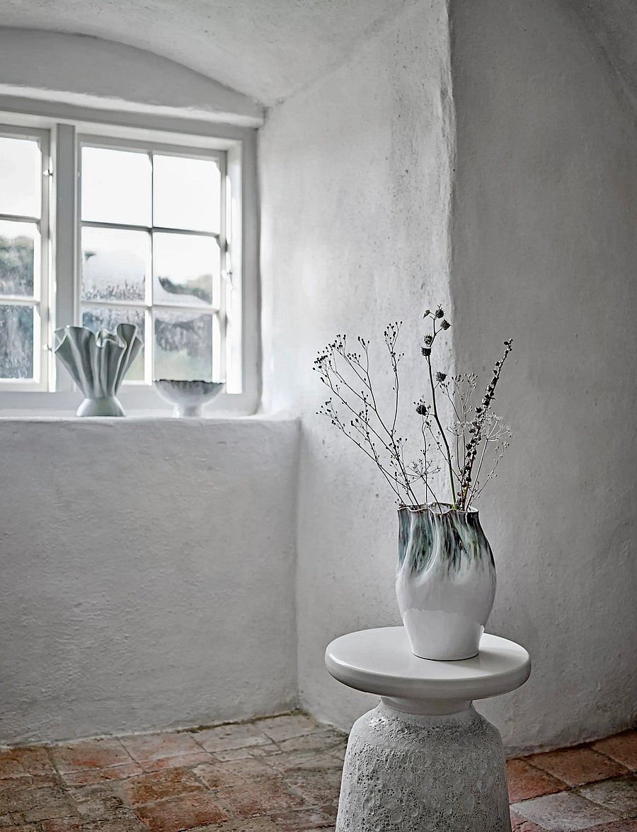 Bloomingville - Nisha Vase - vasen - green - 3