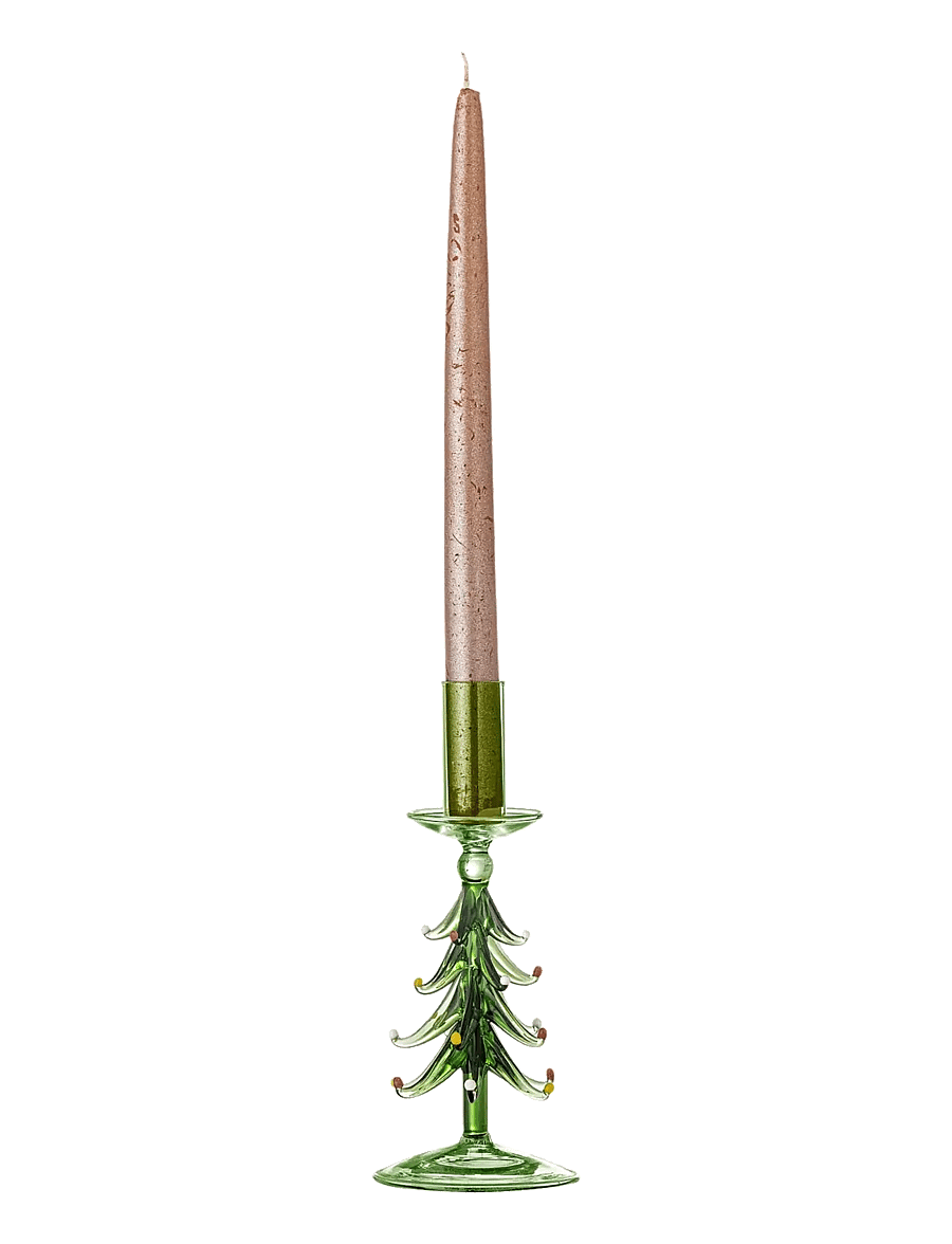 Bloomingville - Brant Candle Holder - die niedrigsten preise - green - 1