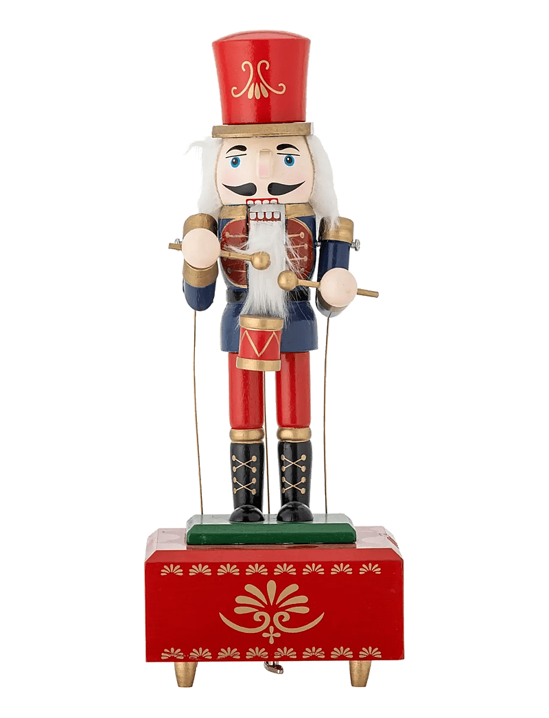 Bloomingville - Waltz Music Box - dekorative wohnaccessoires - red - 1