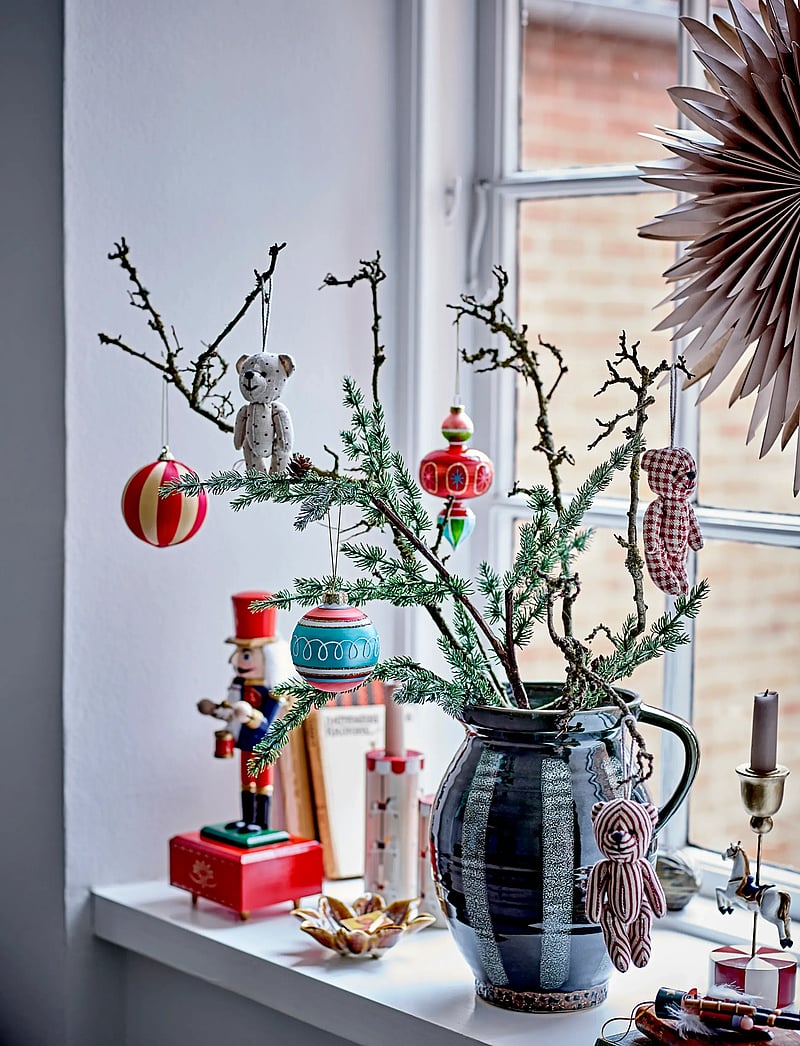 Bloomingville - Waltz Music Box - dekorative wohnaccessoires - red - 0