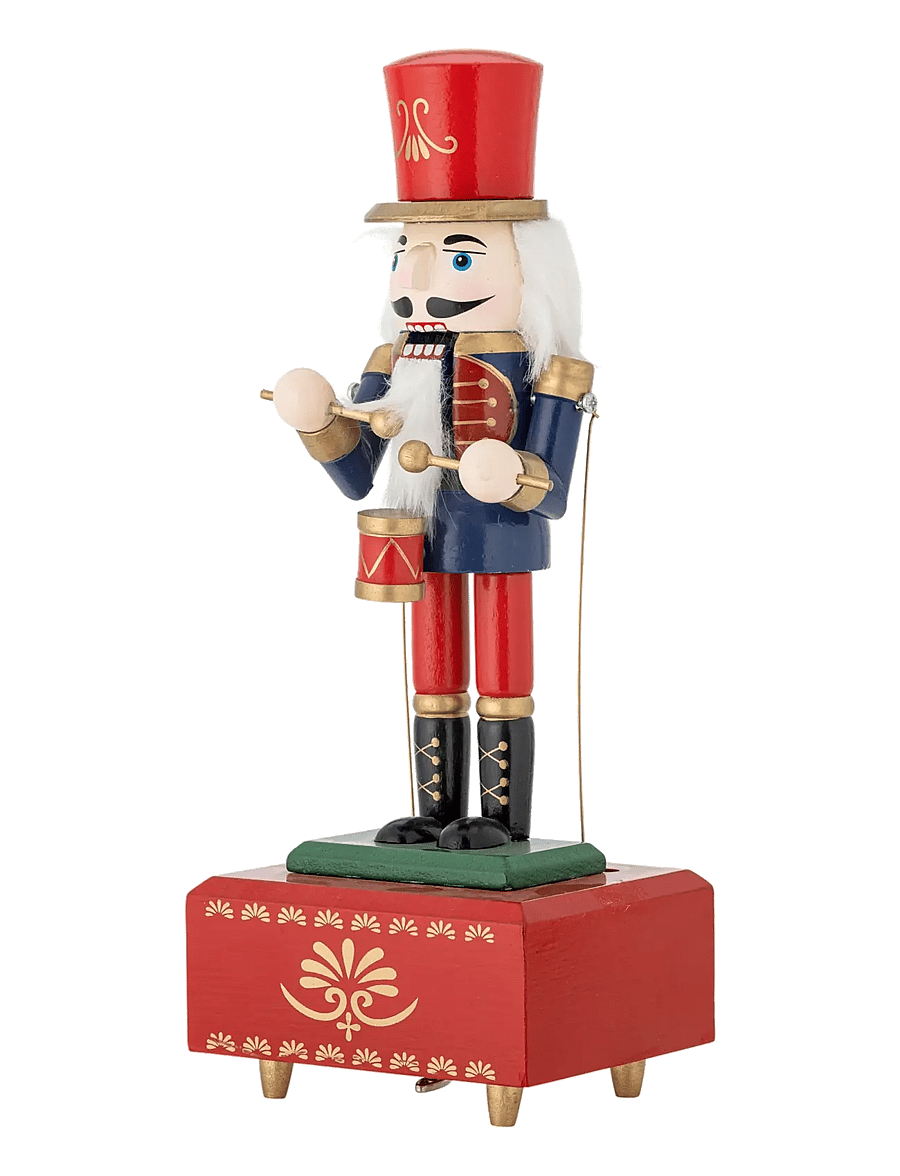 Bloomingville - Waltz Music Box - dekorative wohnaccessoires - red - 3