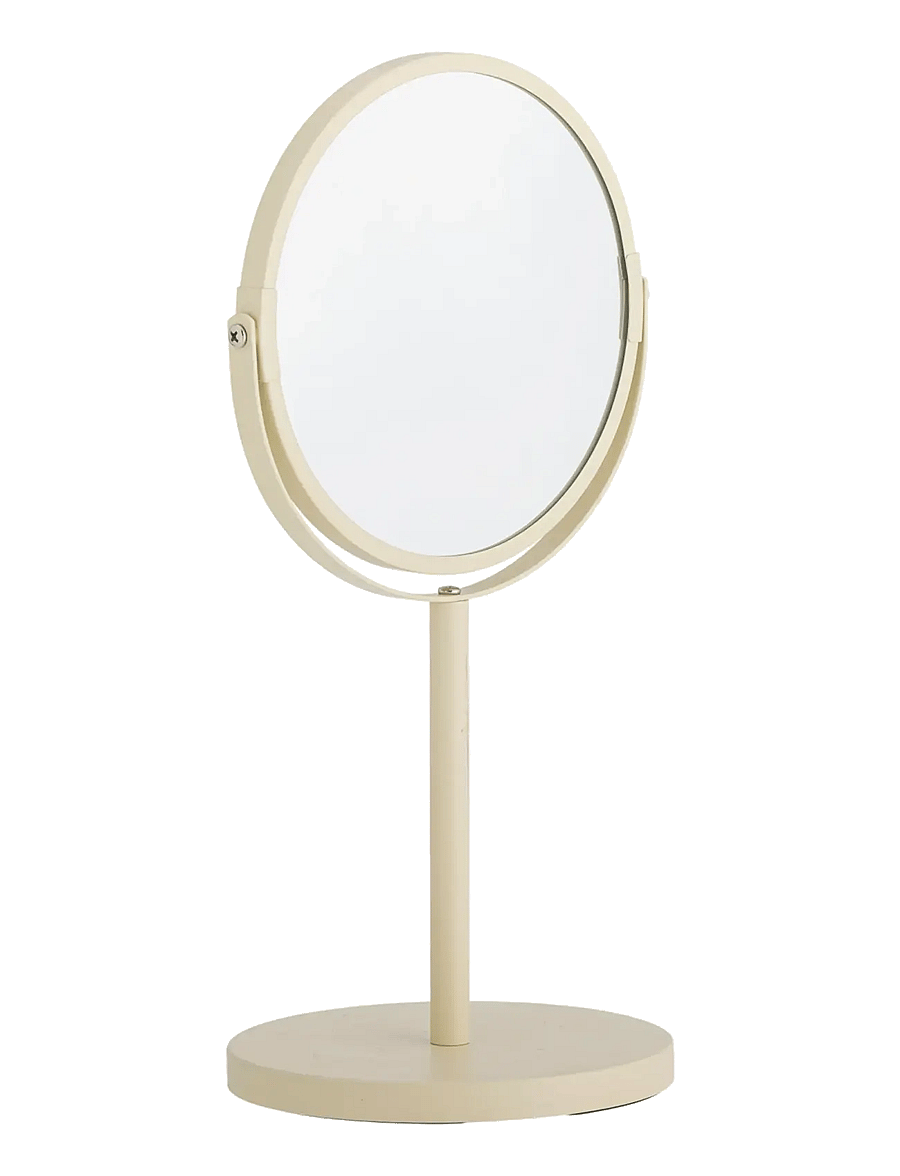 Bloomingville - Milde Table Mirror, Nature, Metal - vannitoapeeglid - beige - 1