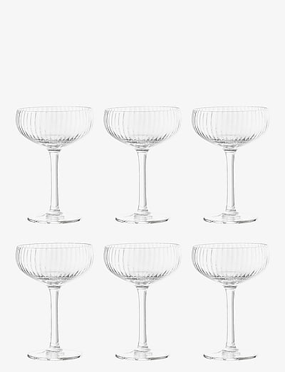Bloomingville Astrid Champagne Glass - Sektgläser - CLEAR / undefined