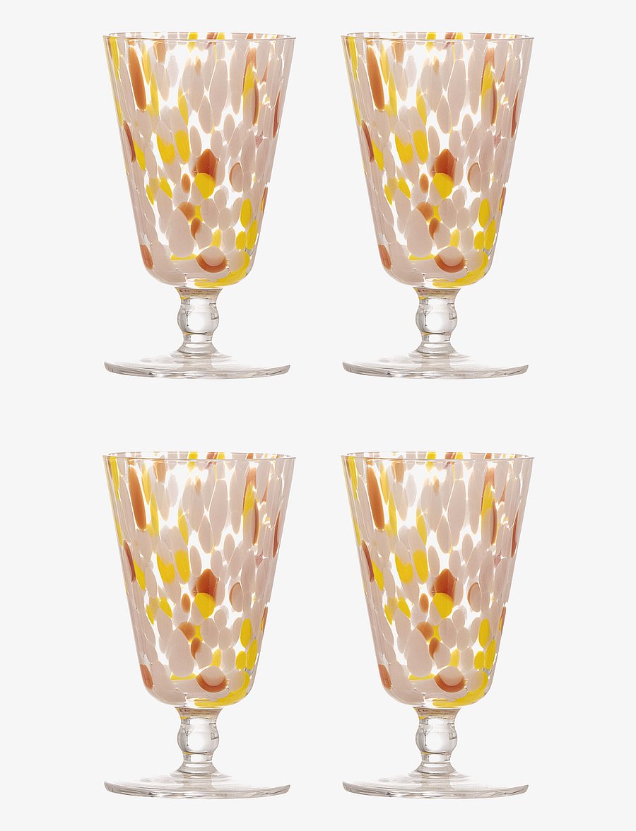 Bloomingville - Lilya Wine Glass - weißweingläser - rose - 0