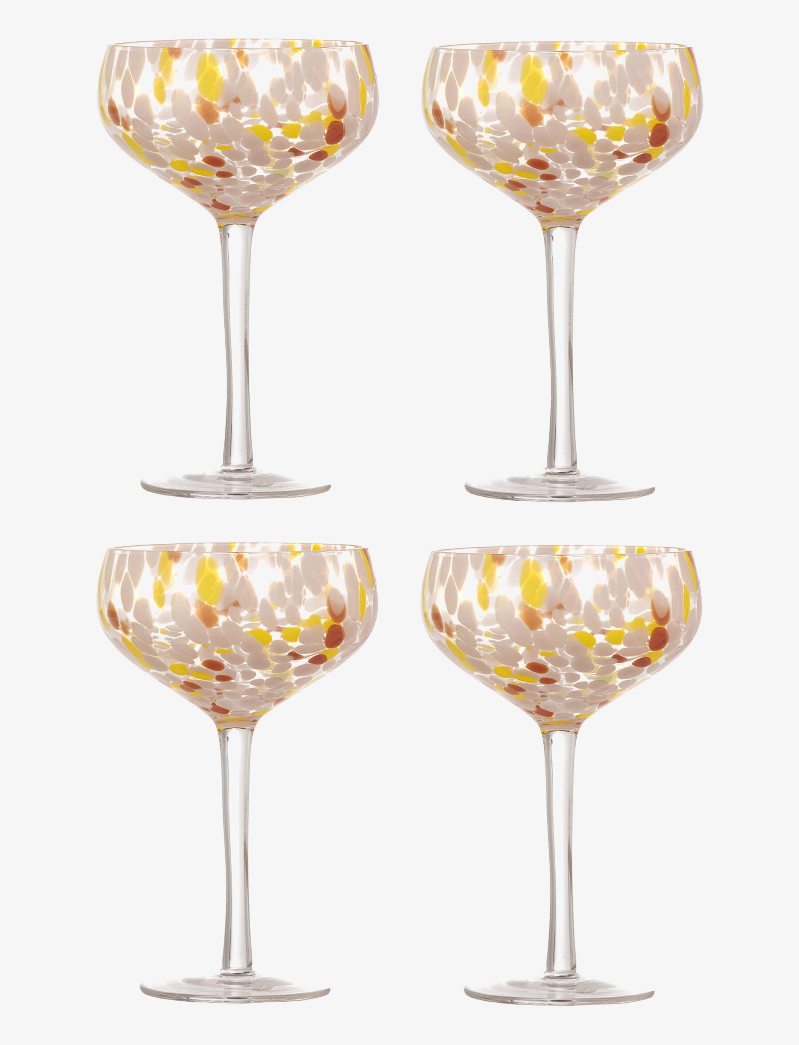 BLOOMINGVILLE Lilya Cocktail Glass Pink - Ø12XH18CM - Unisex
