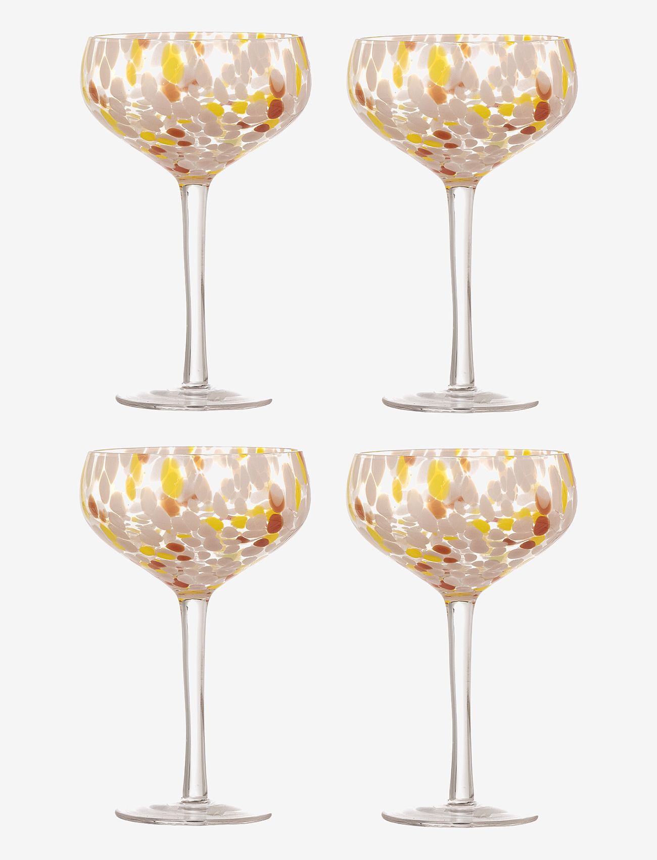 Bloomingville - Lilya Cocktail Glass - cocktail & longdrinkgläser - rose - 0