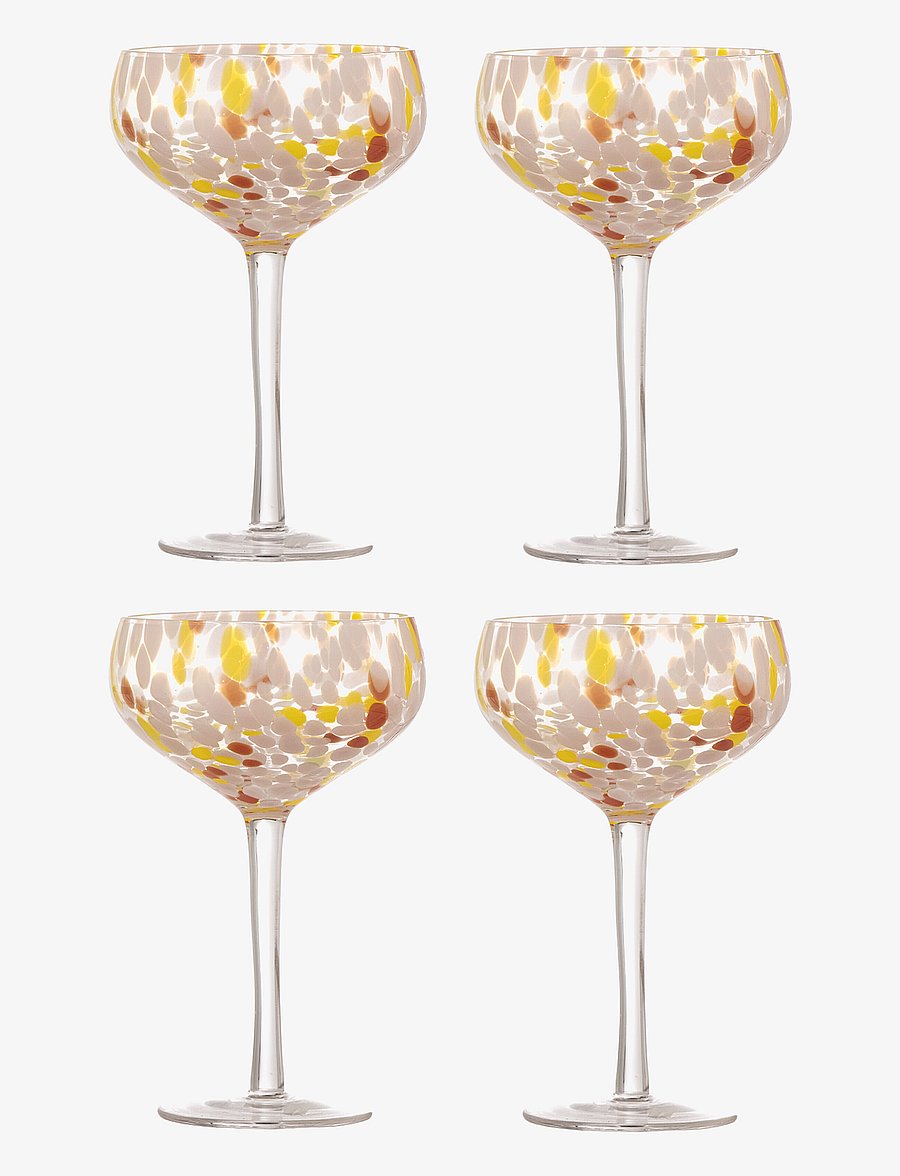 Bloomingville - Lilya Cocktail Glass - kokteili- ja martiiniklaasid - rose - 0