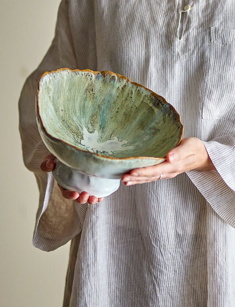 Bloomingville - Joby Bowl - blue - 4